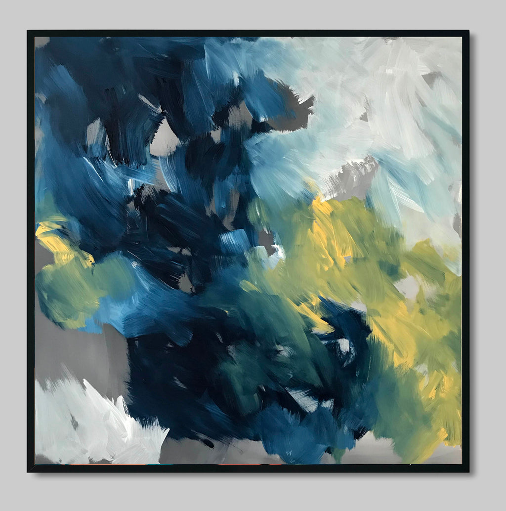 Turning Tide - 102x102 cm - Original Painting