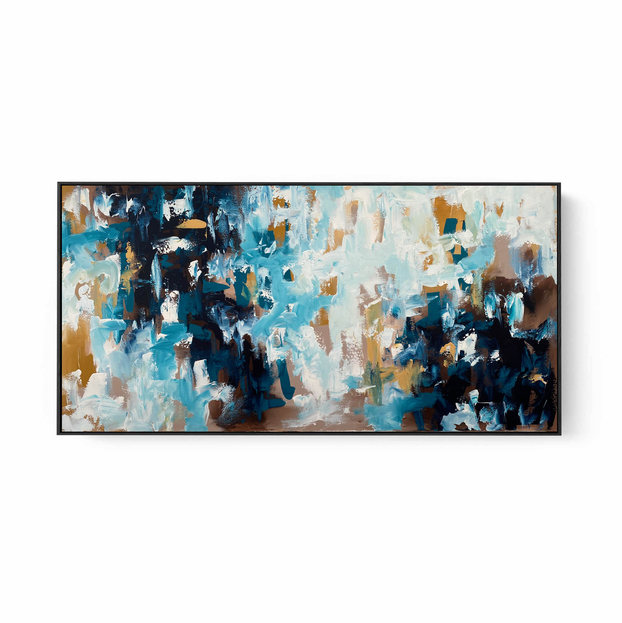 Shelter From The Rain - 152x76 cm - Original Painting