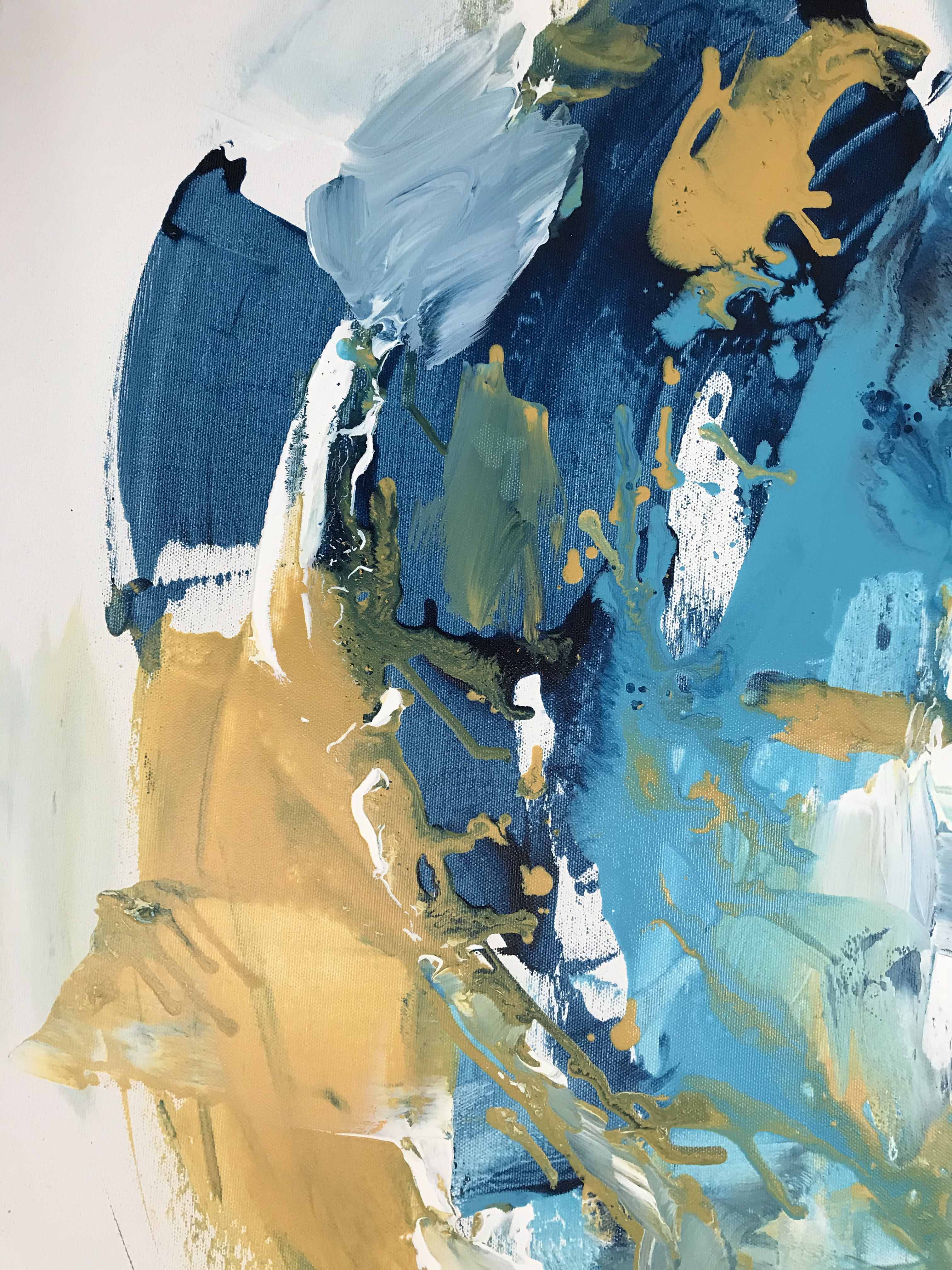 The Path - 102x76 cm - Original Painting-OmarObaid.com