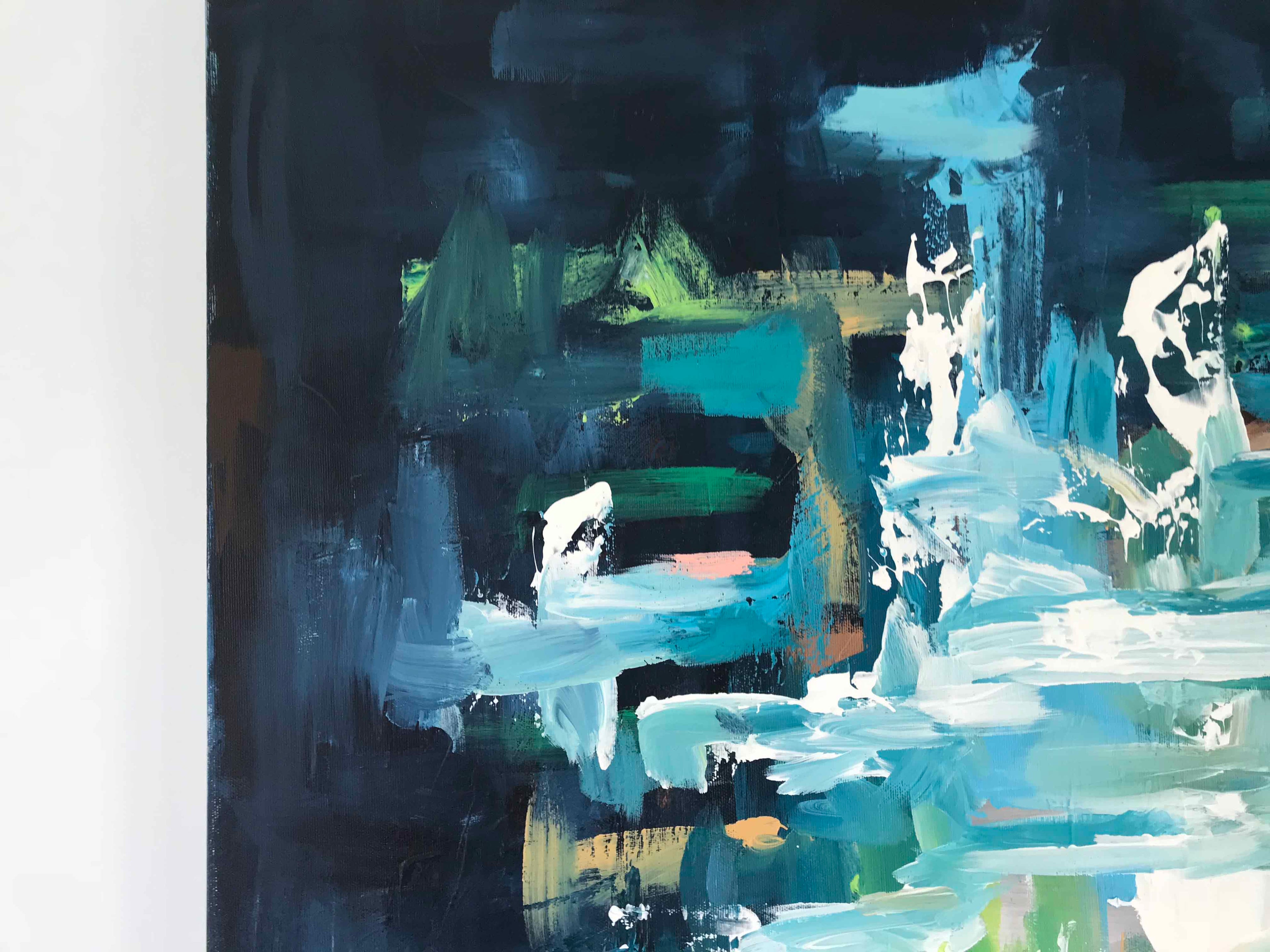 Soundless Landscape - 122x90 cm - Original Painting