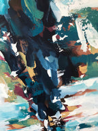 A Silent Poet - 152x76 cm - Original Painting