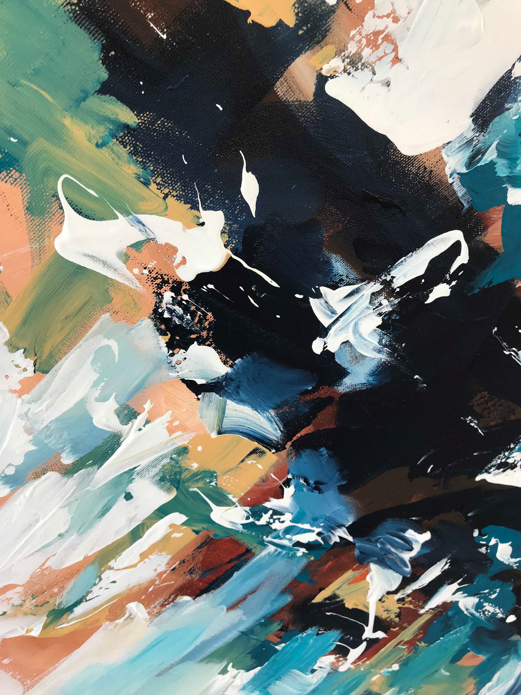 Silent Poet 2 - 152x76 cm - Original Painting