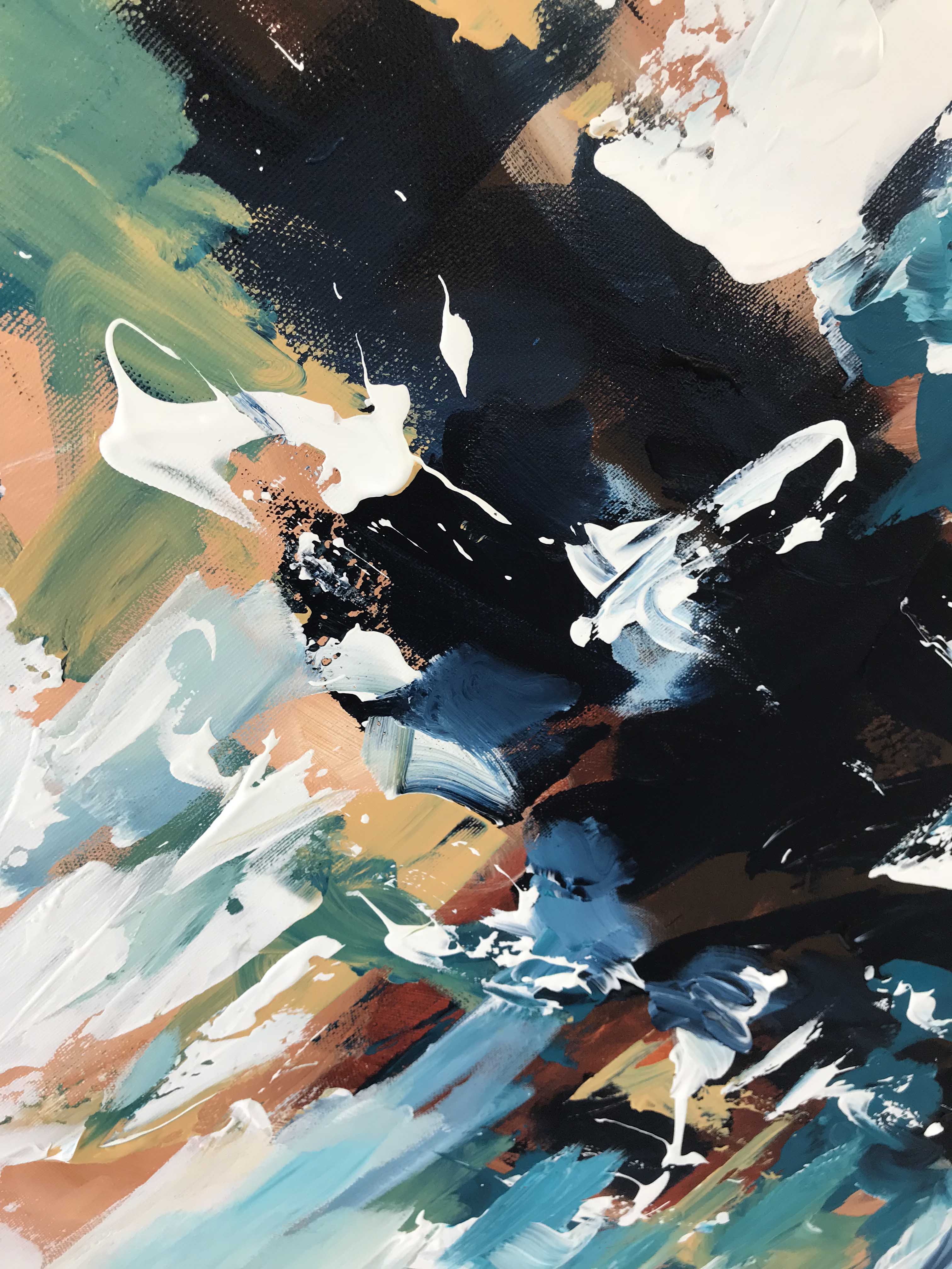 Silent Poet 2 - 152x76 cm - Original Painting