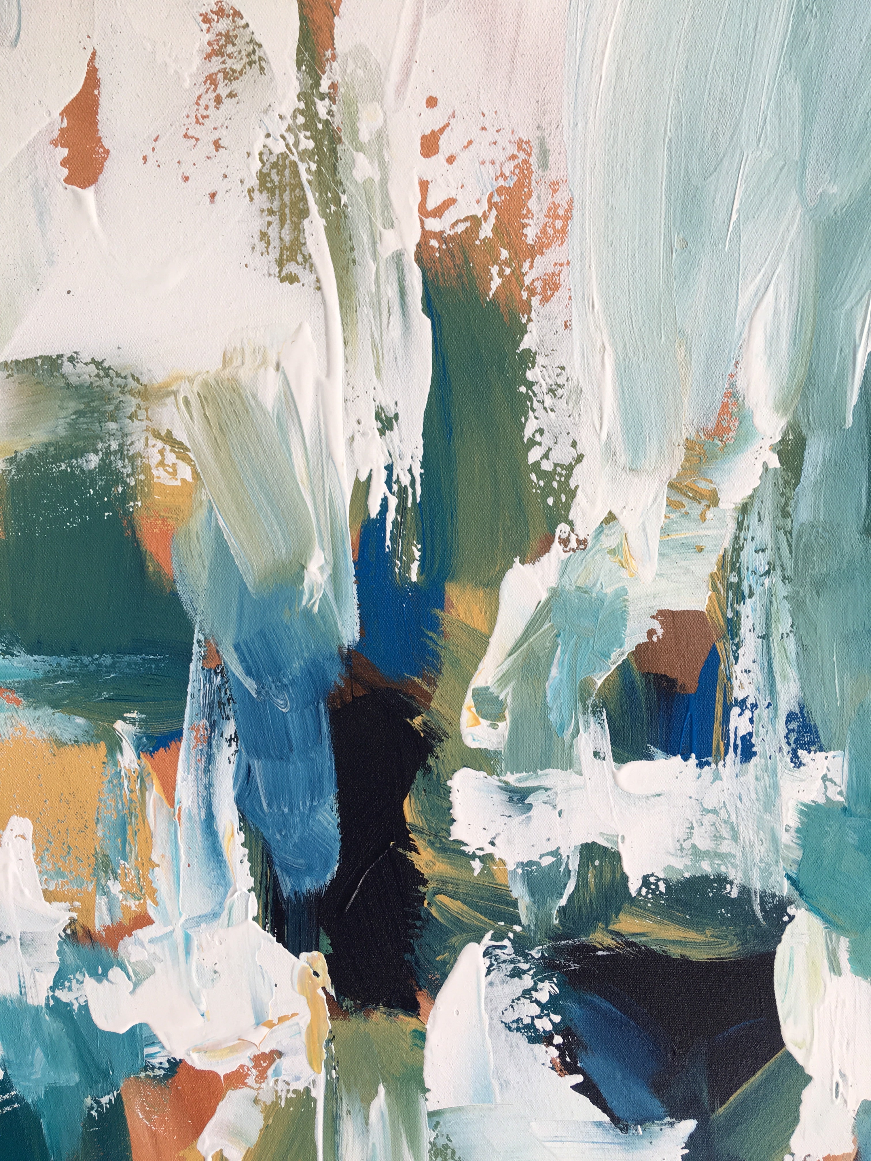 Abstraction No2 - 122x92 cm - Original Painting-OmarObaid.com