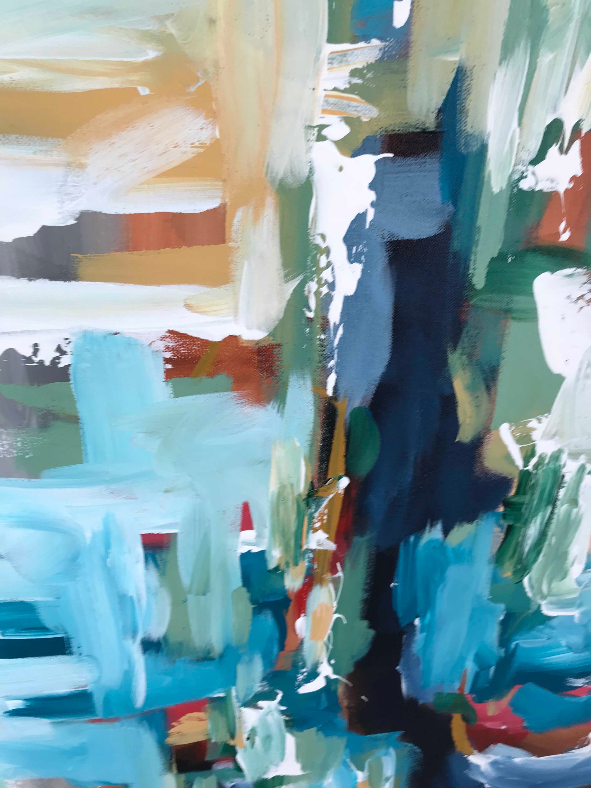 After The Smoke Clears - Original Painting