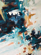 Blurred Emotions - 152x76 cm - Original Painting