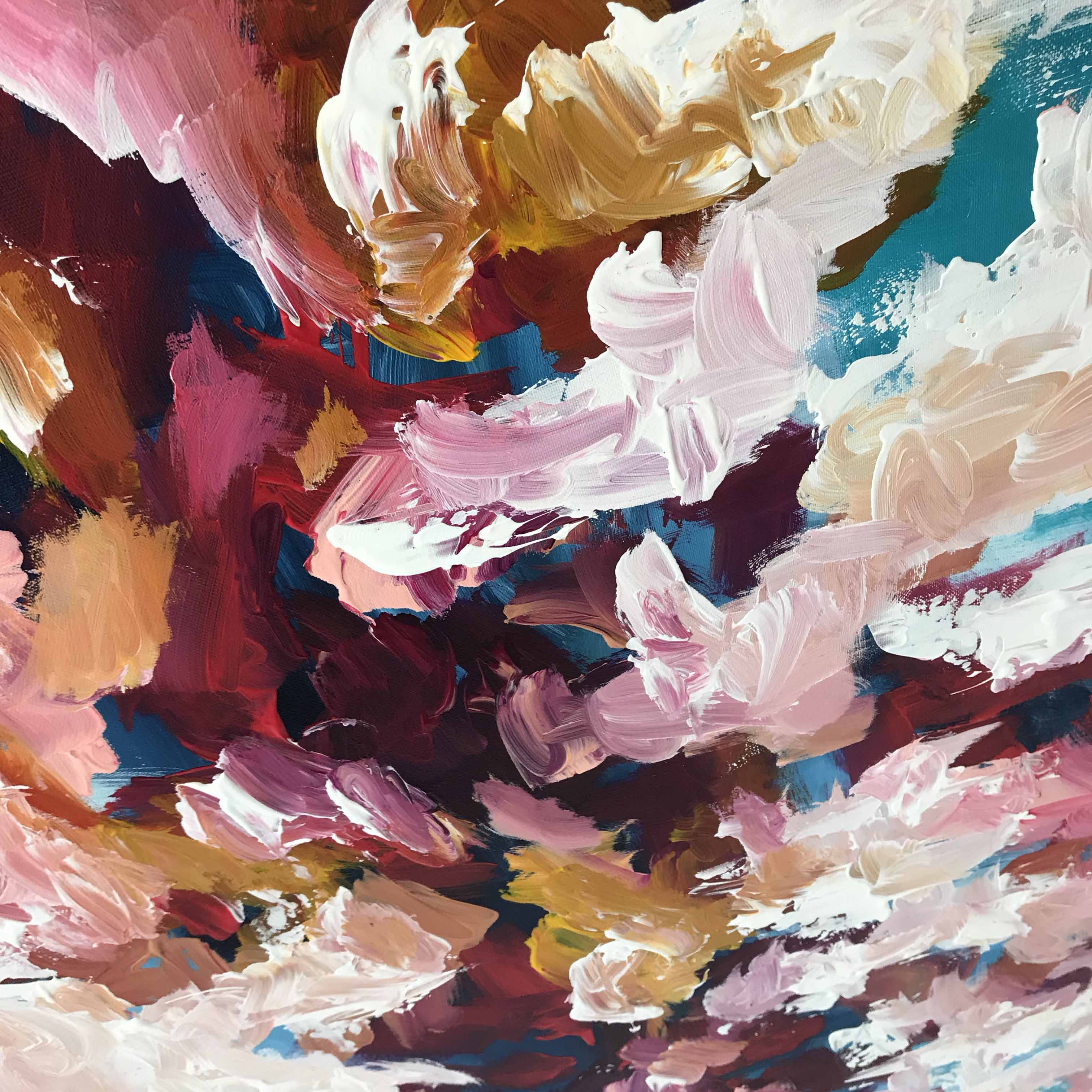 Inferno 6 - 122x76 cm - Original Painting