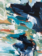 Losing Patience - 152x76 cm - Original Painting