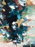 Midnight Conversations - 122x62 cm - Original Painting