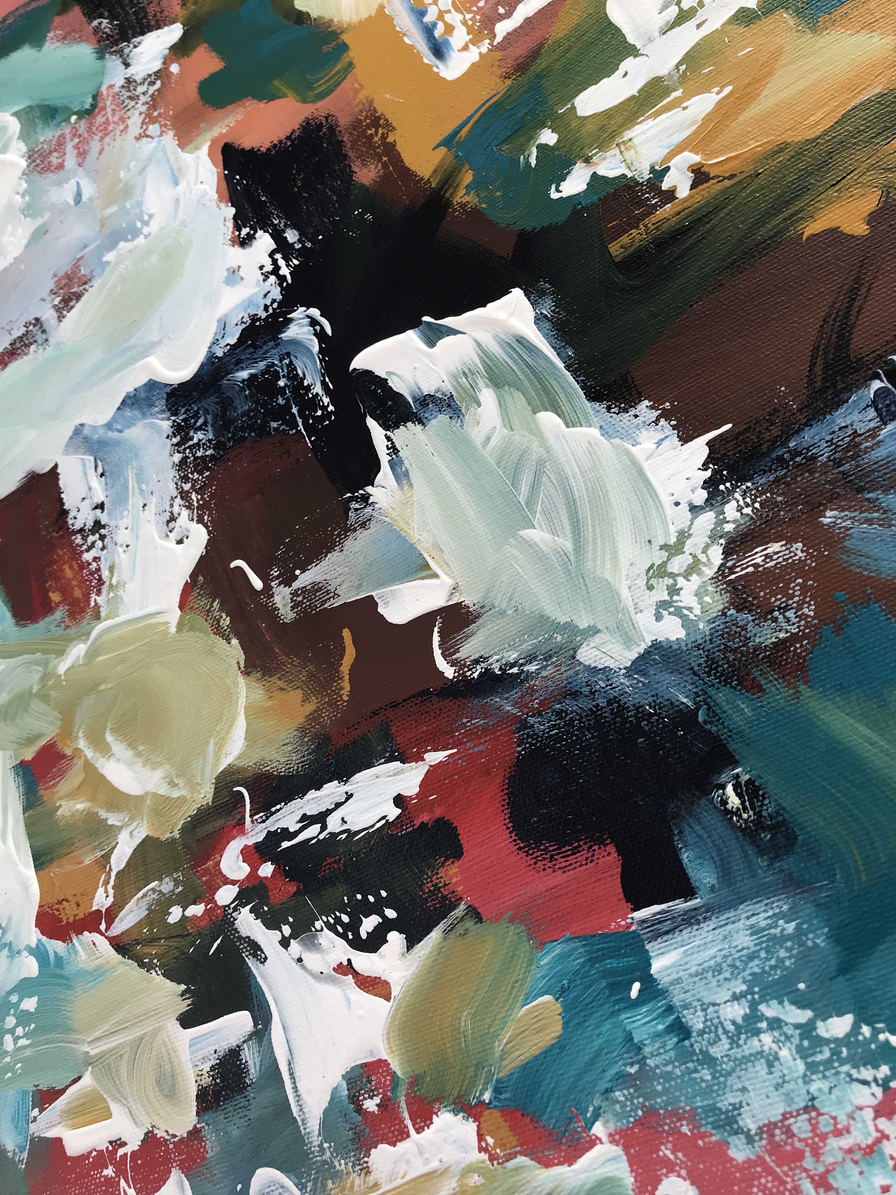 Singularity - 102 x 76 cm - Original Painting-OmarObaid.com