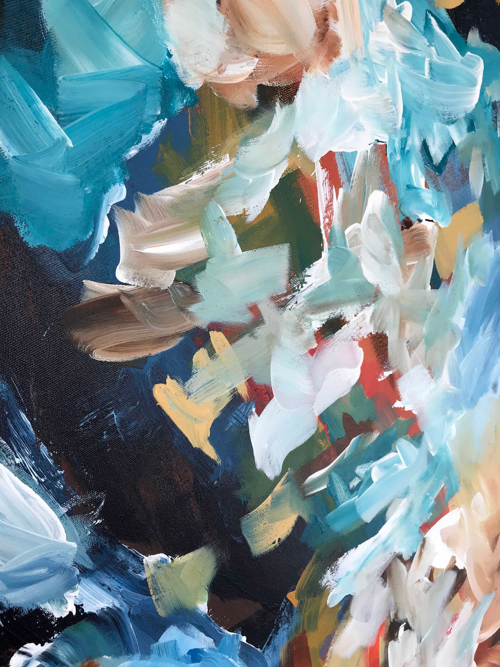 The Last Trance - 90x122 cm - Original Painting-OmarObaid.com