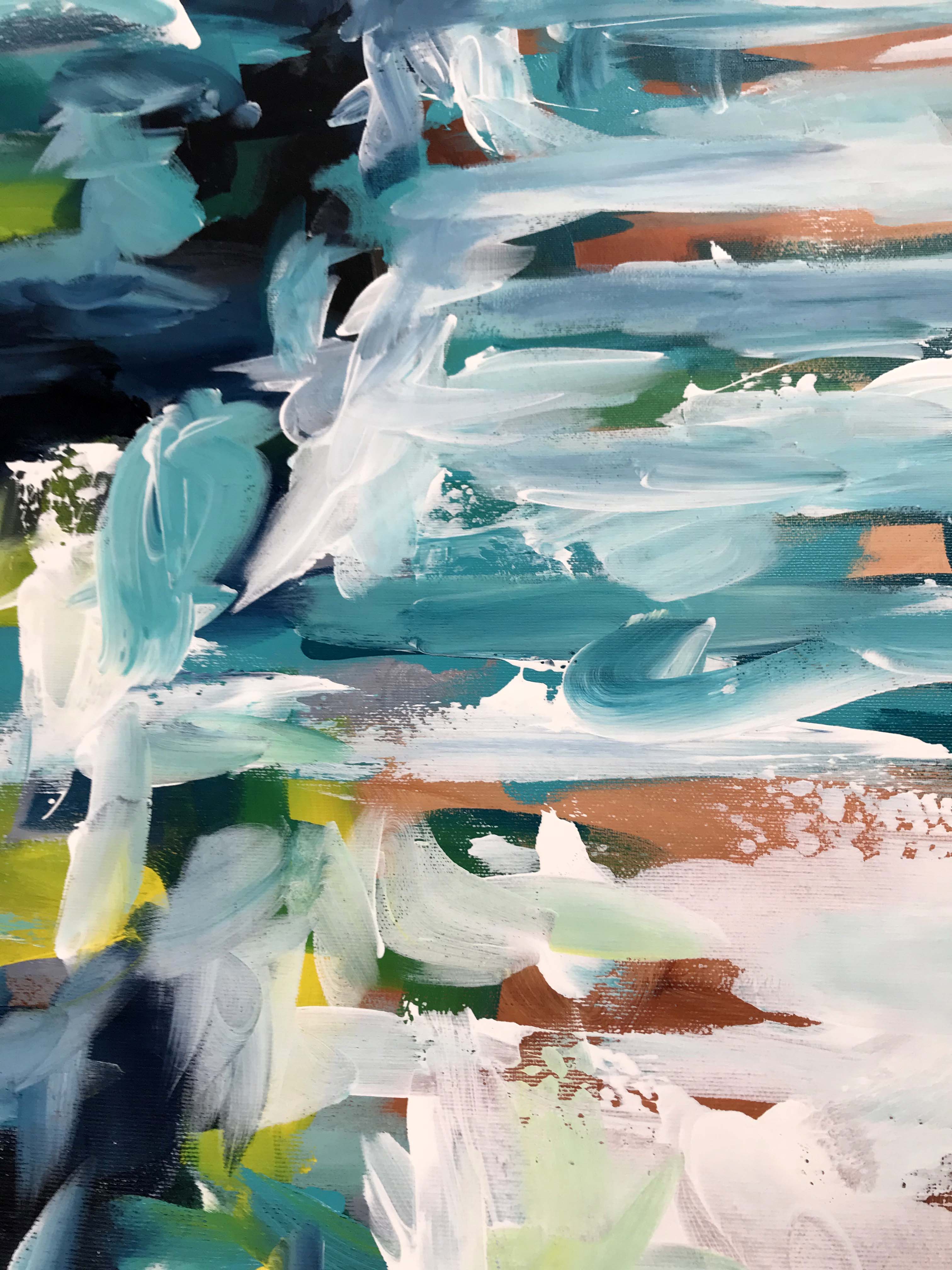 The Island - 152x76 cm - Original Painting-OmarObaid.com