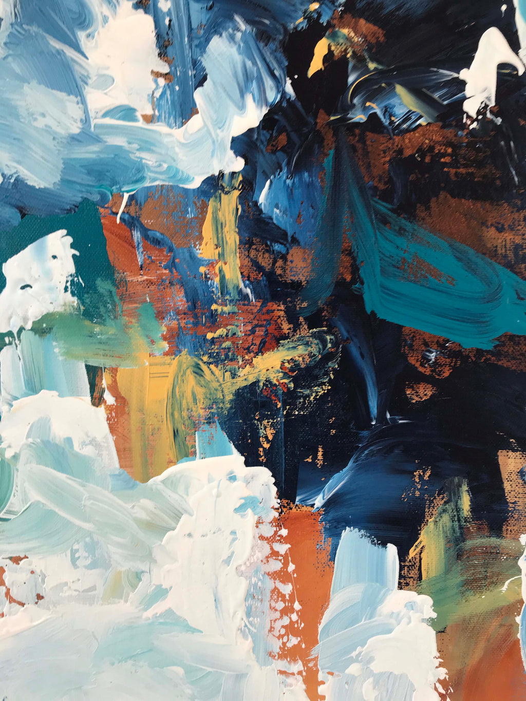 The Lake House 2 - 152x92 cm - Original Painting