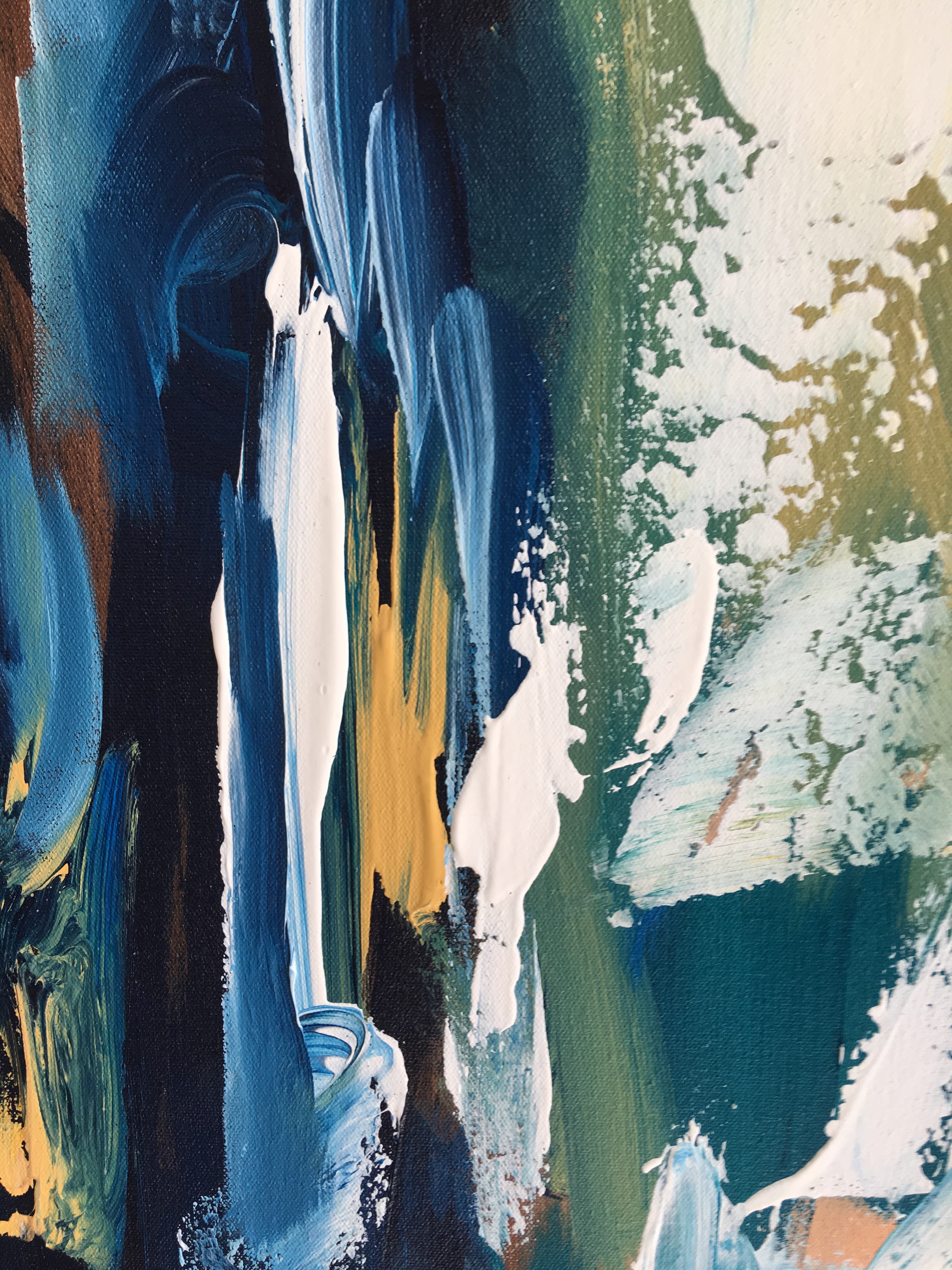 Abstraction No2 - 122x92 cm - Original Painting-OmarObaid.com
