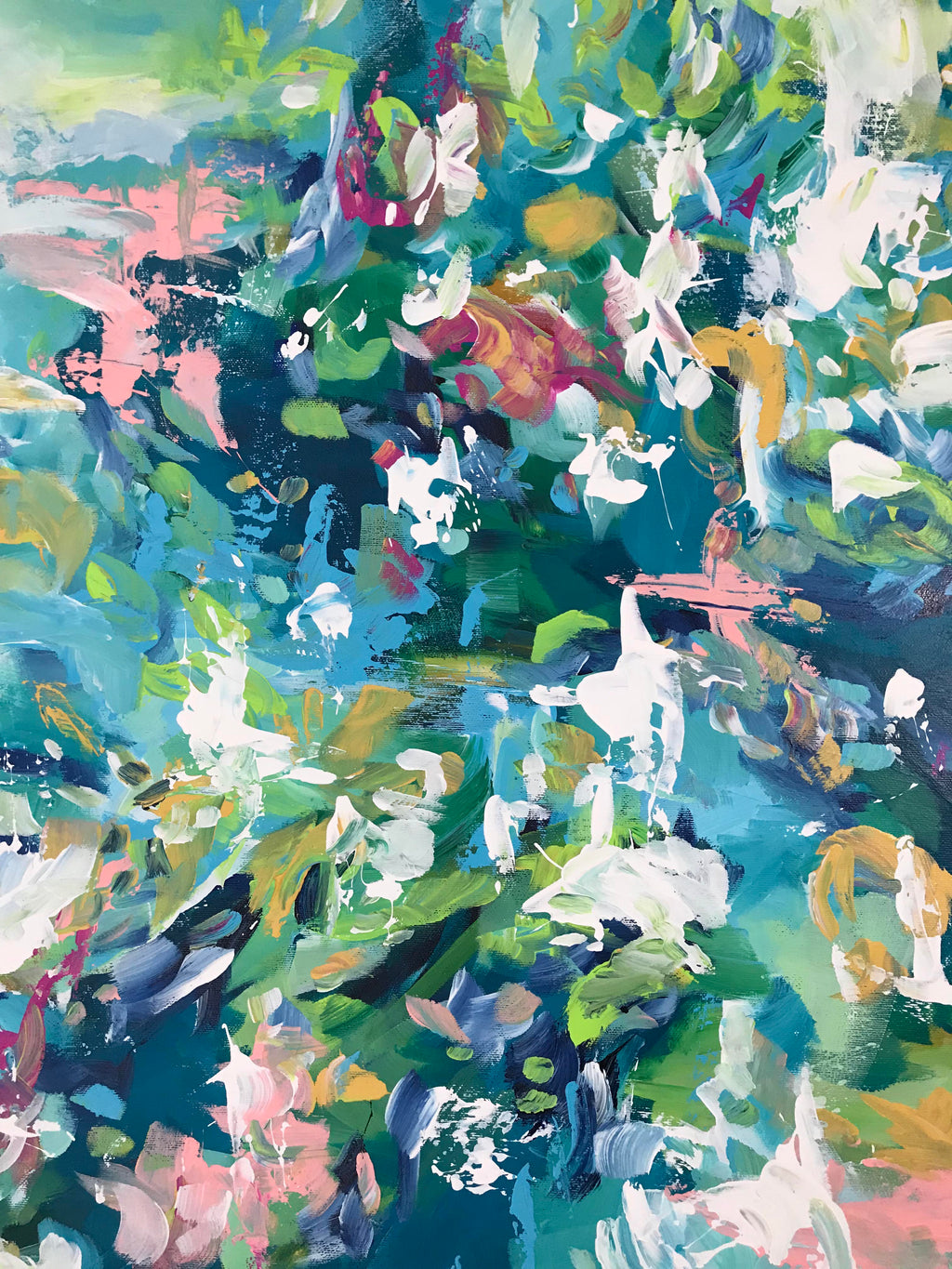 Devotion - 122x90 cm - Original Painting-OmarObaid.com