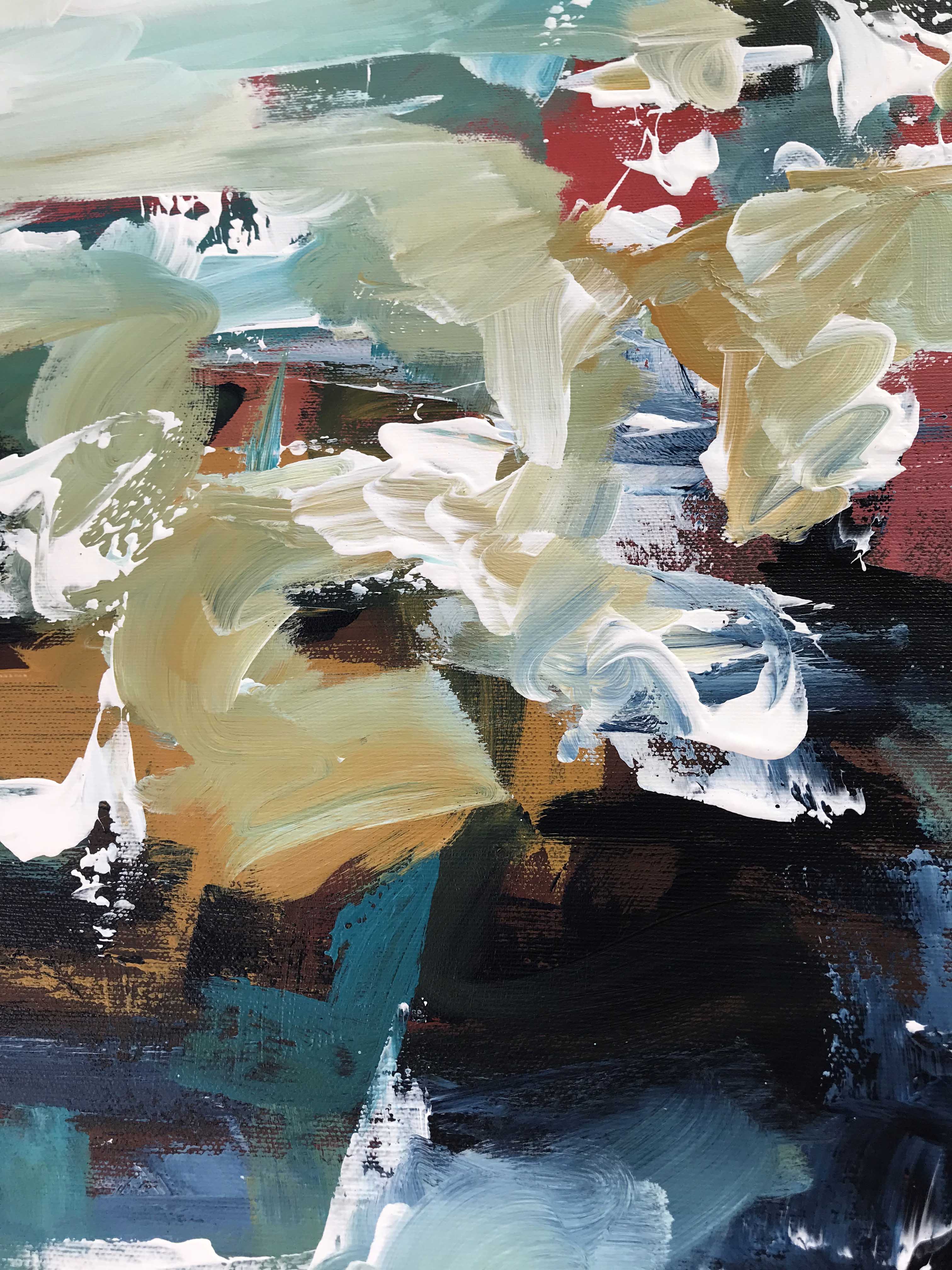 Singularity - 102 x 76 cm - Original Painting-OmarObaid.com