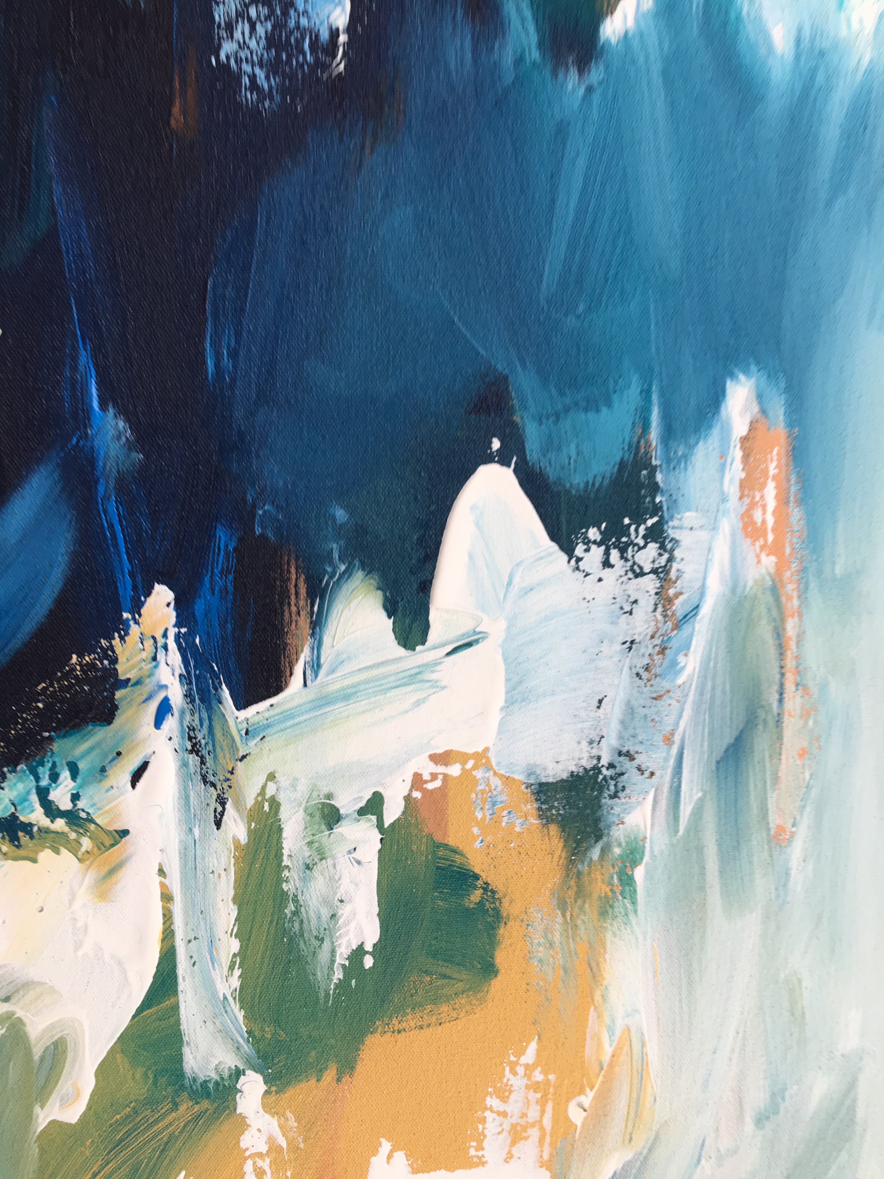 Abstraction No2 - 122x92 cm - Original Painting-OmarObaid.com