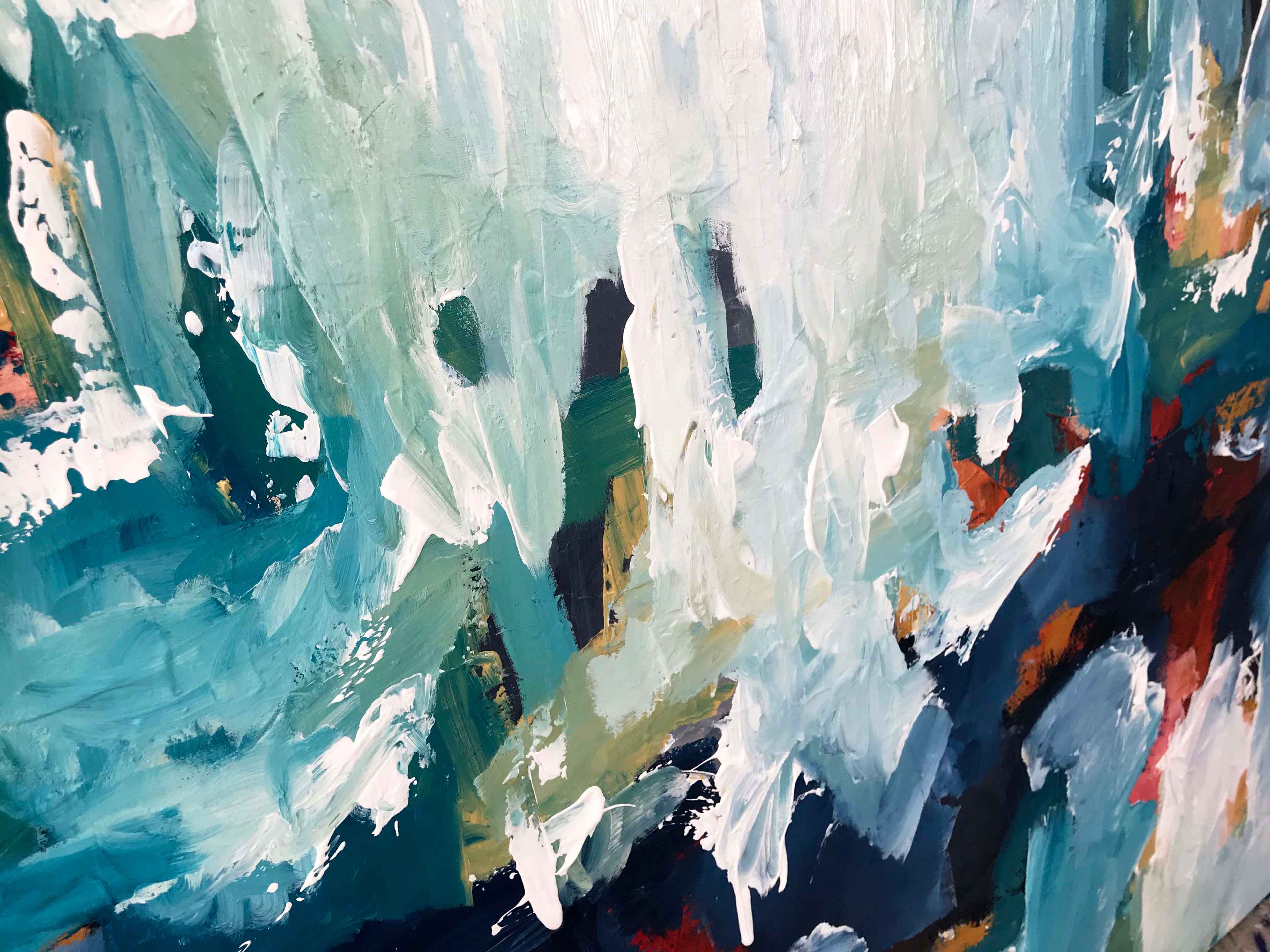 A New Start - 152x102 cm - Original Painting-OmarObaid.com