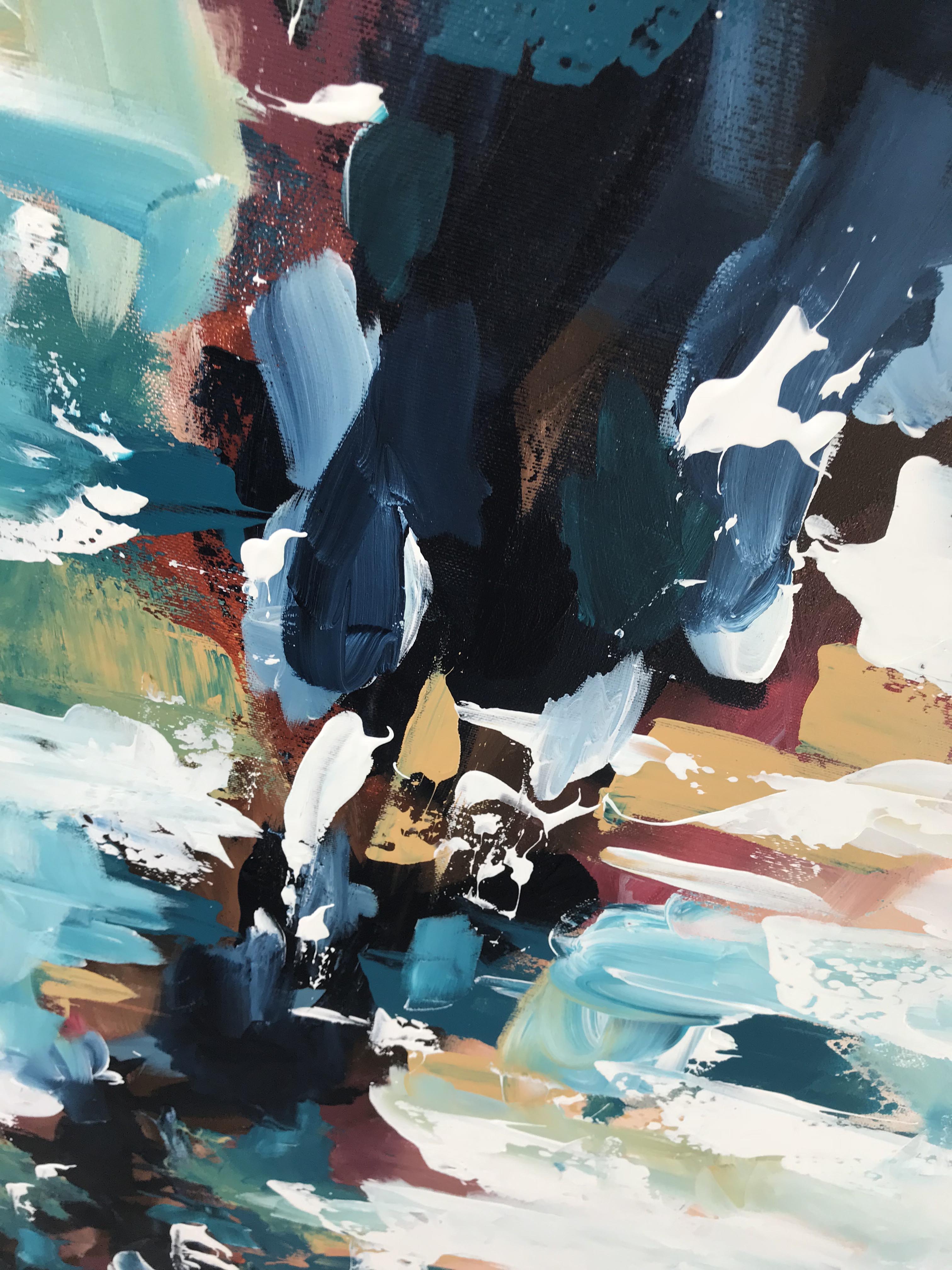 A Silent Poet - 152x76 cm - Original Painting