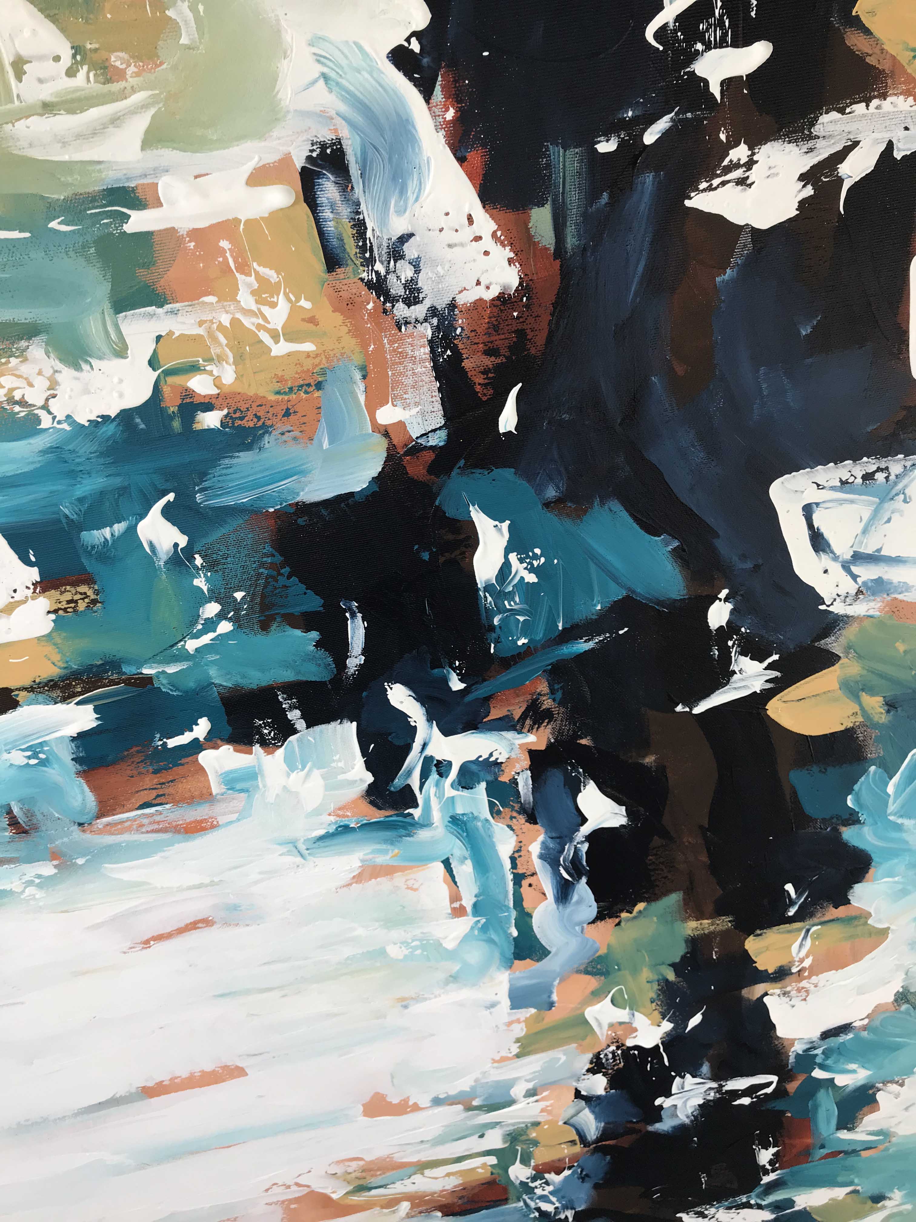 Silent Poet 2 - 152x76 cm - Original Painting