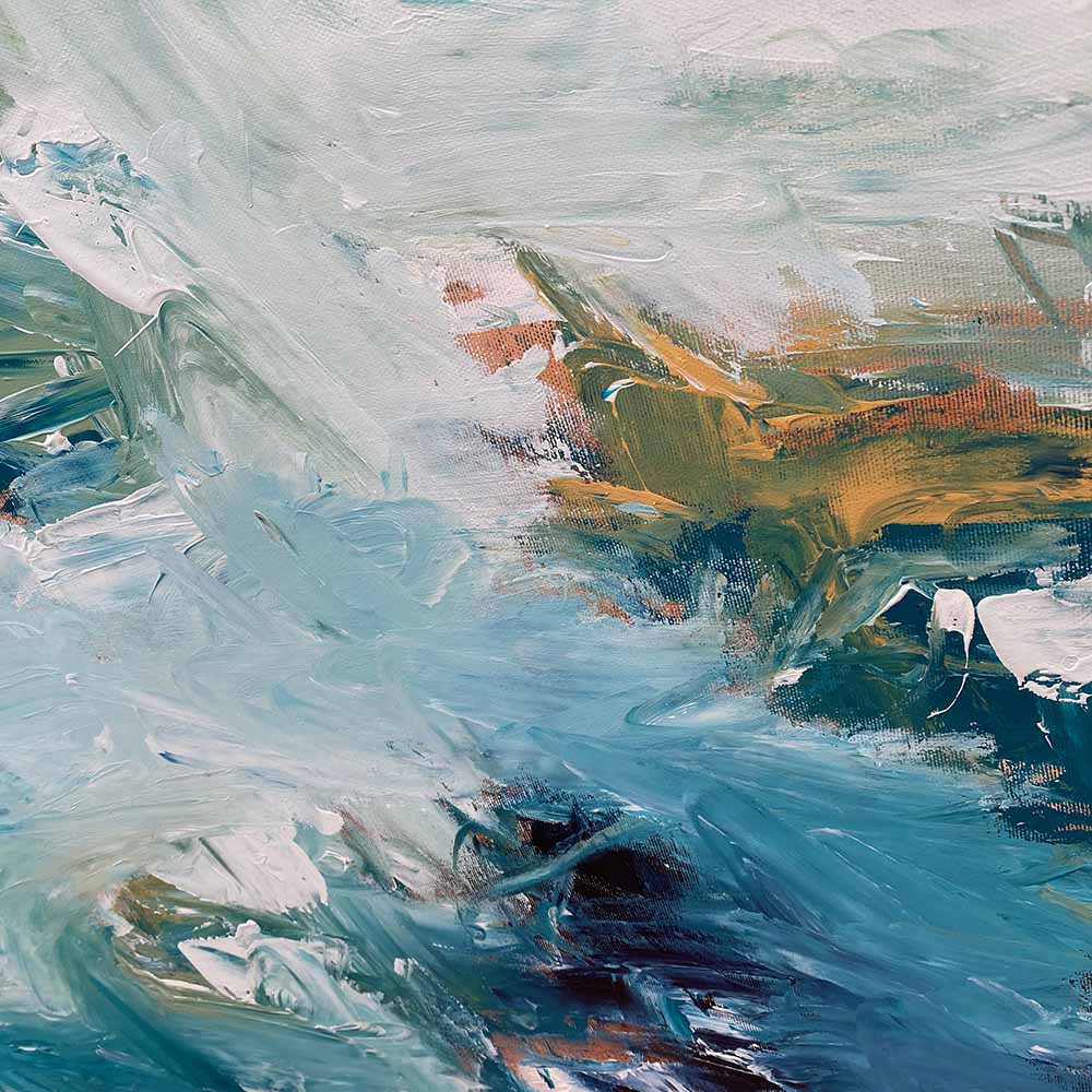 Another Chapter - 102x102 cm - Original Painting