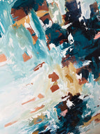 Blurred Emotions - 152x76 cm - Original Painting