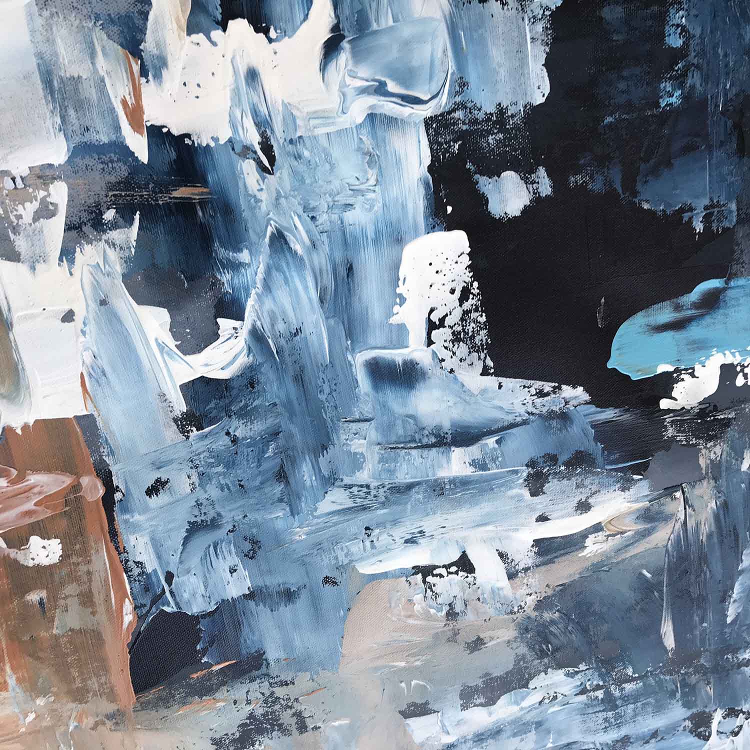 Dawn 2  - 80x90 cm - Original Painting