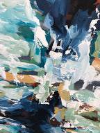 Losing Patience - 152x76 cm - Original Painting