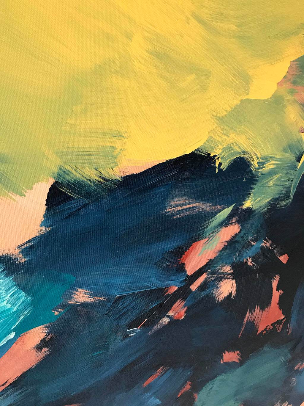 Lost In Time - 102x102 cm - Original Painting