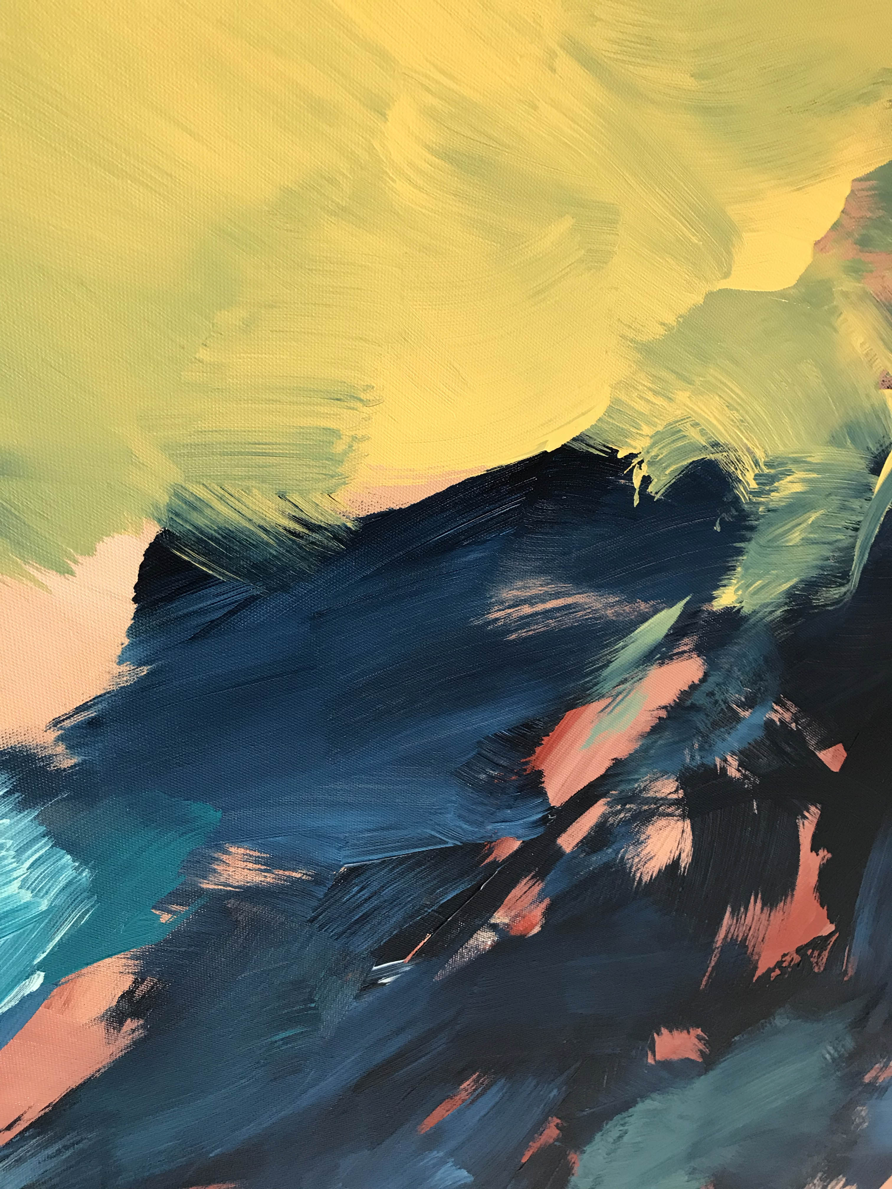Lost In Time - 102x102 cm - Original Painting