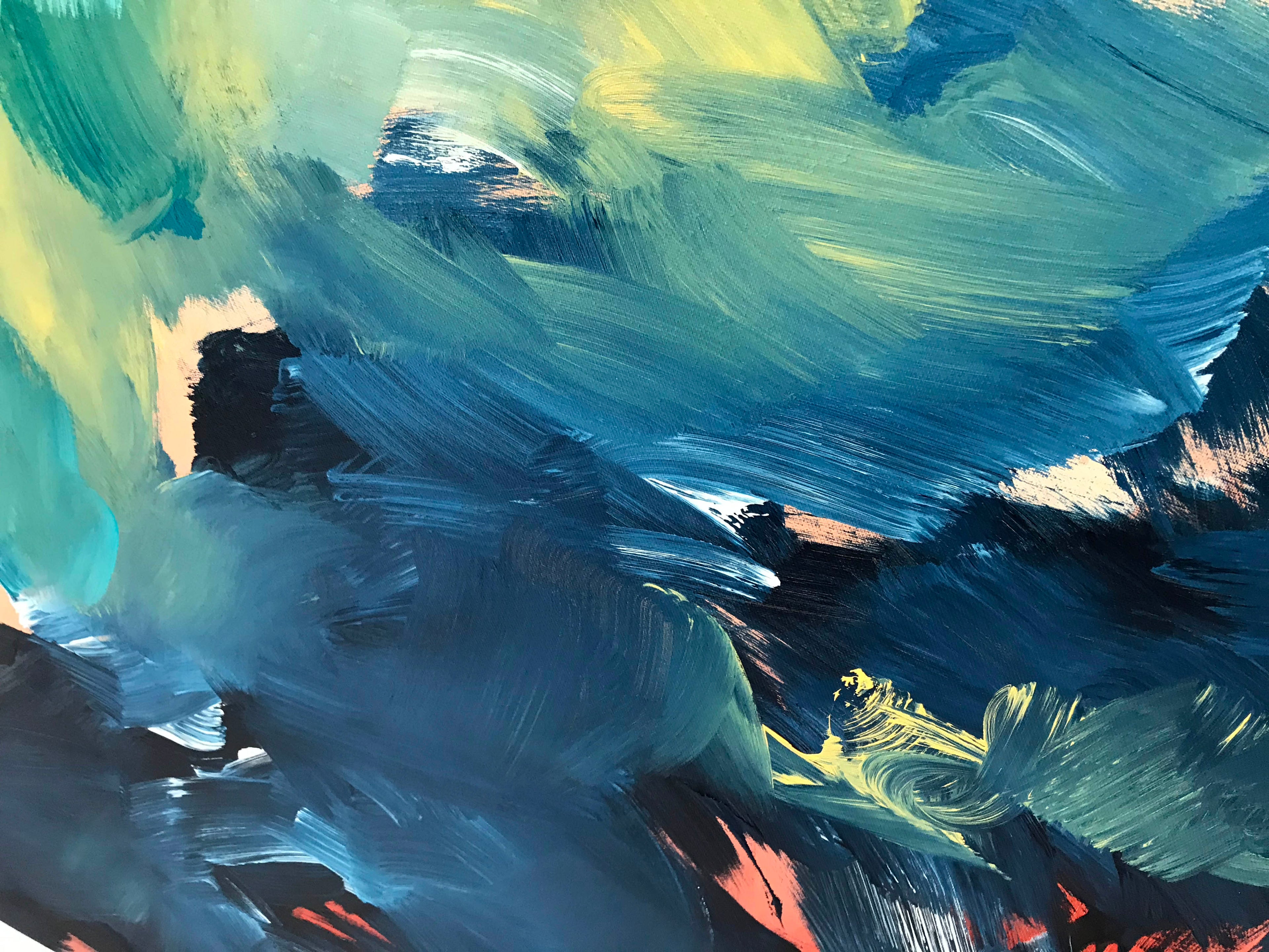 Lost In Time 2 - 102x102 cm - Original Painting