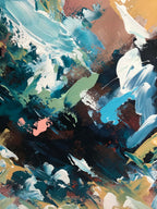 Midnight Conversations - 122x62 cm - Original Painting