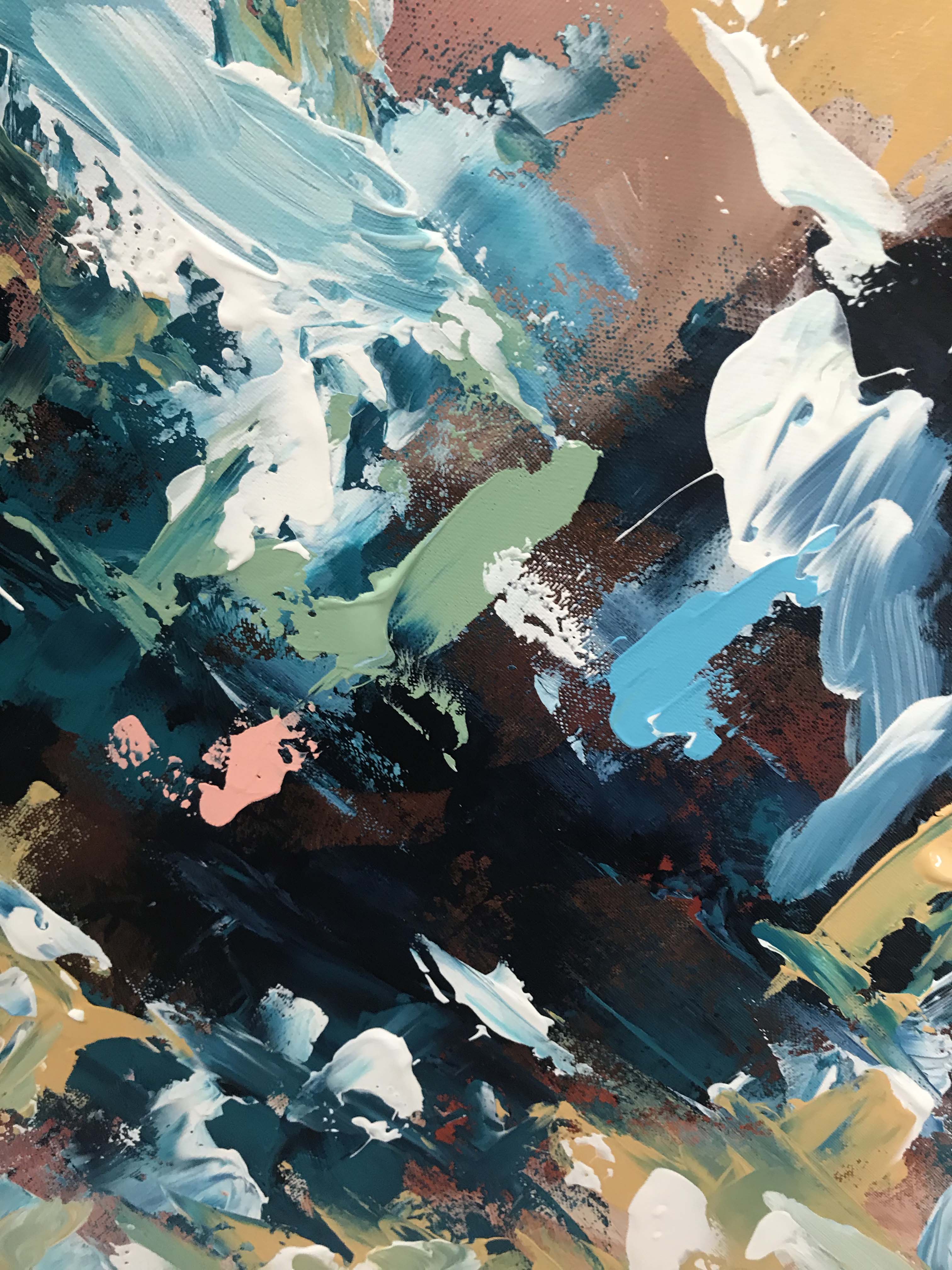 Midnight Conversations - 122x62 cm - Original Painting