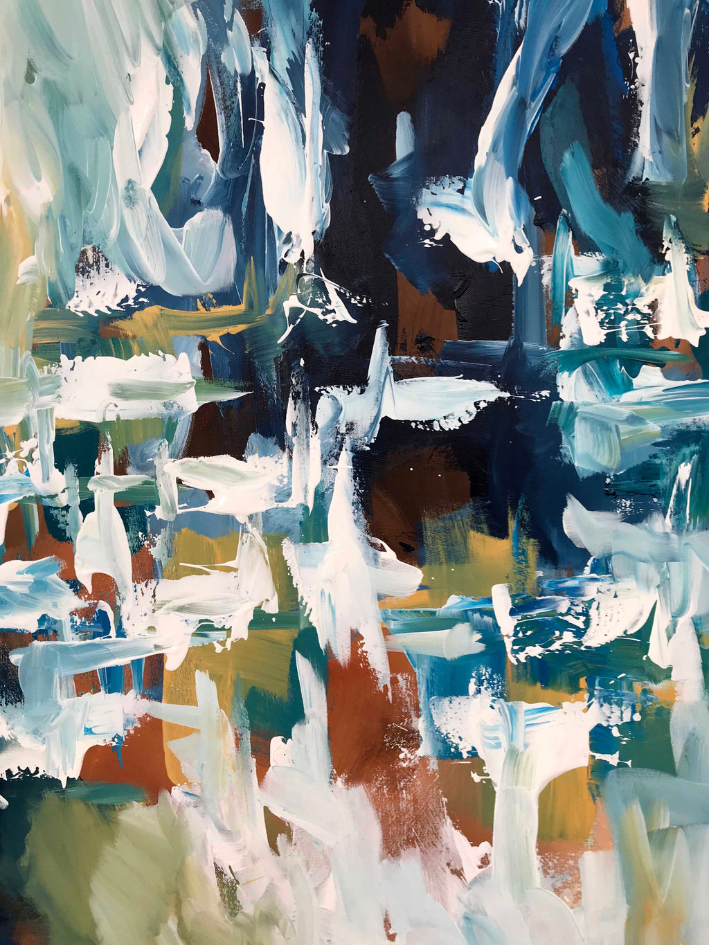 Epiphany 6 - 152x90 cm - Original Painting-OmarObaid.com