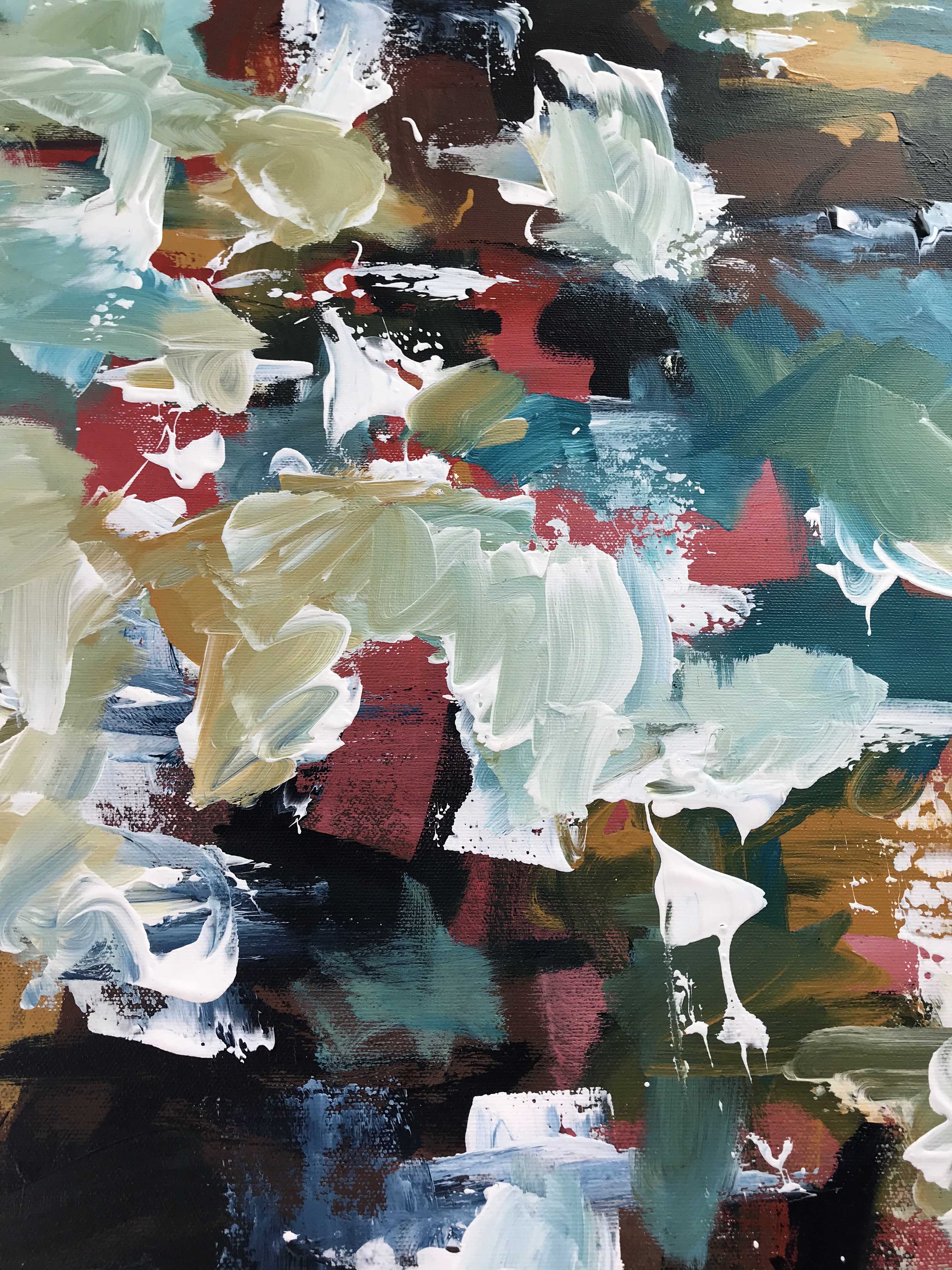 Singularity - 102 x 76 cm - Original Painting-OmarObaid.com