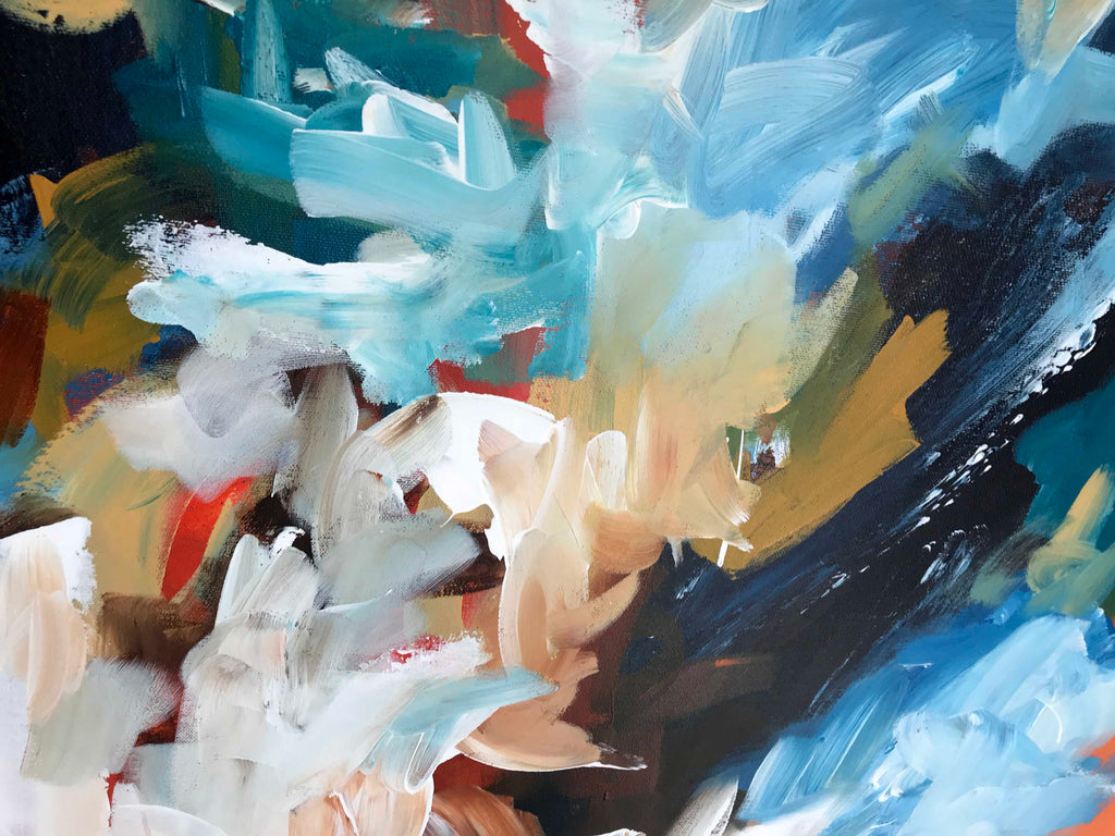 The Last Trance - 90x122 cm - Original Painting-OmarObaid.com