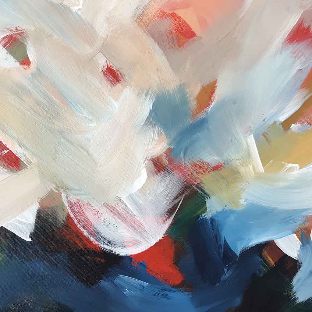 Autumn Leaves 3 - 117x76 cm - Original Painting