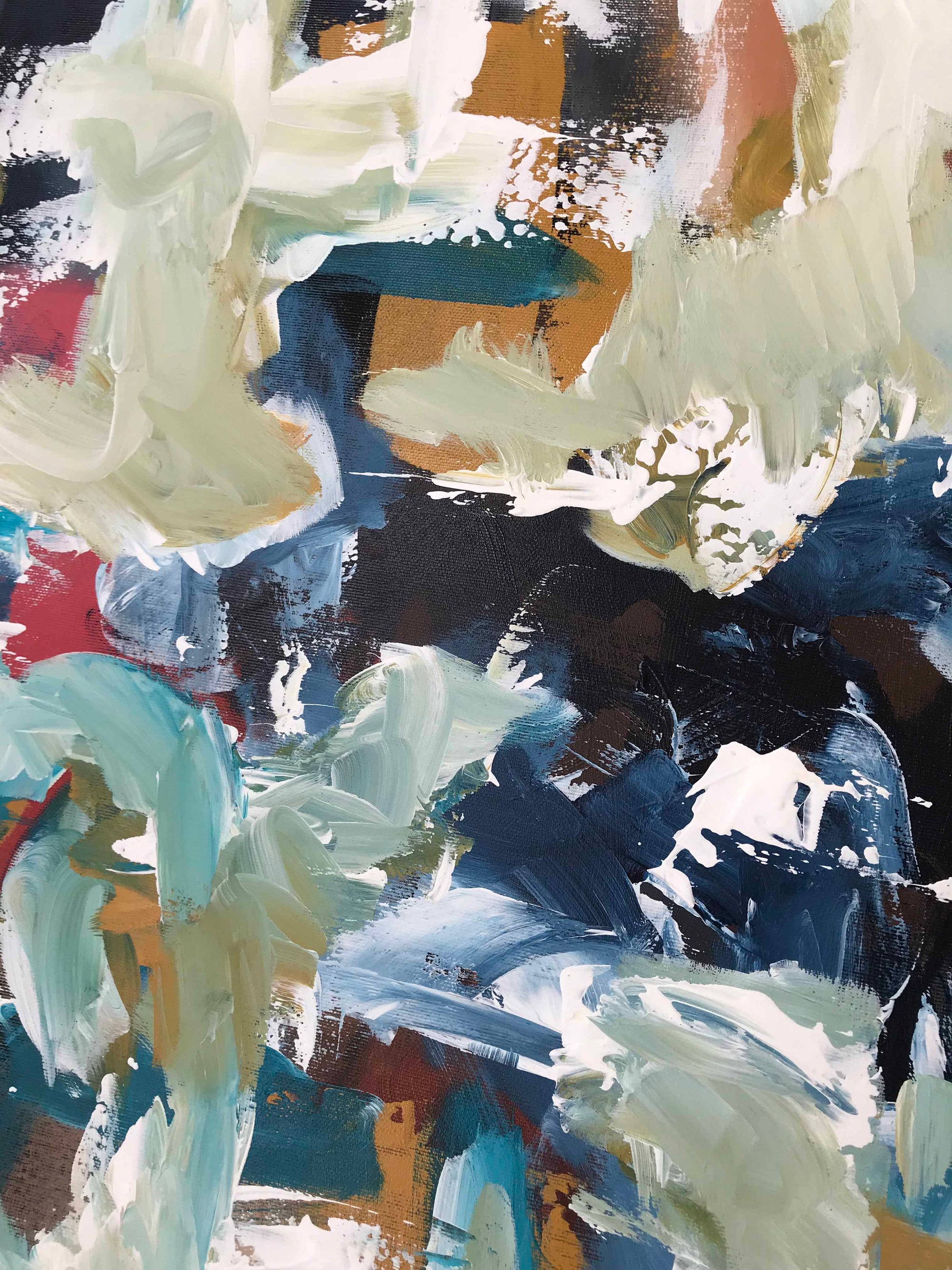 Nightfall - Original Painting-OmarObaid.com