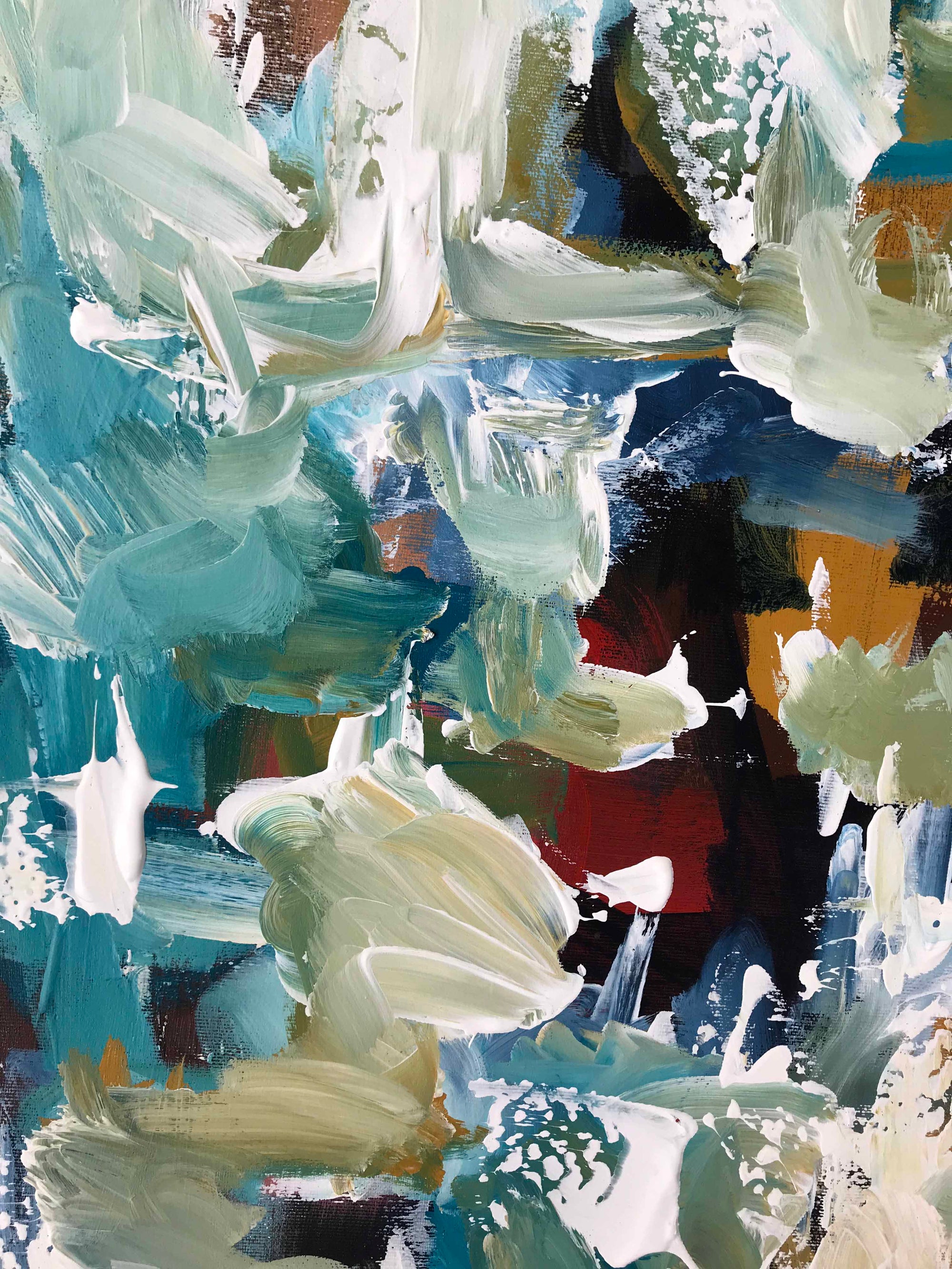 Nightfall - Original Painting-OmarObaid.com
