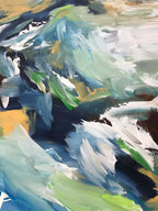Time - 152x100 cm - Original Painting-OmarObaid.com