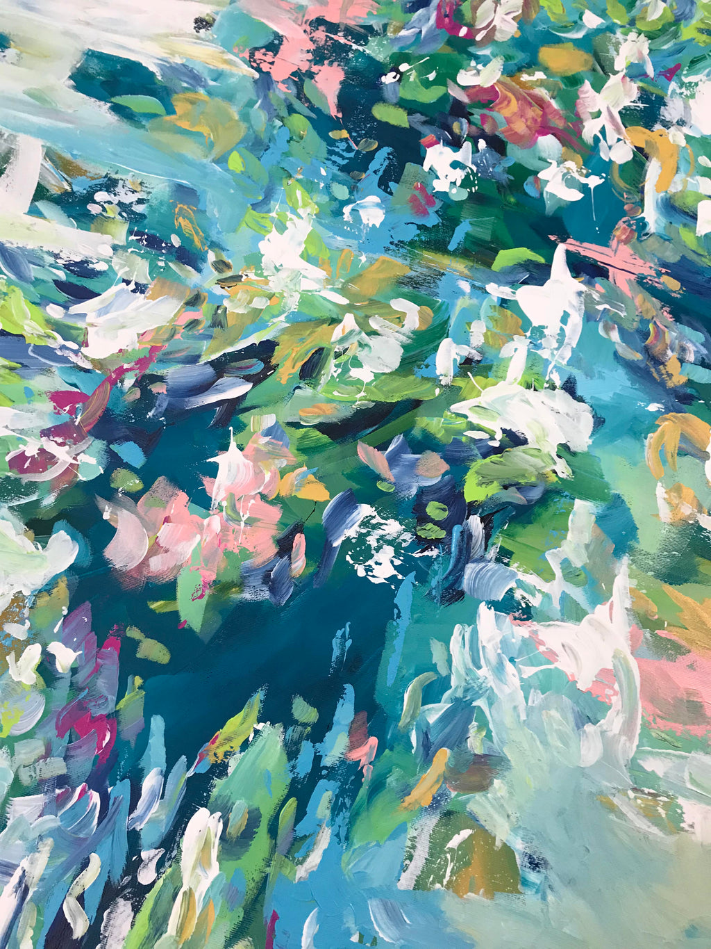 Devotion - 122x90 cm - Original Painting-OmarObaid.com