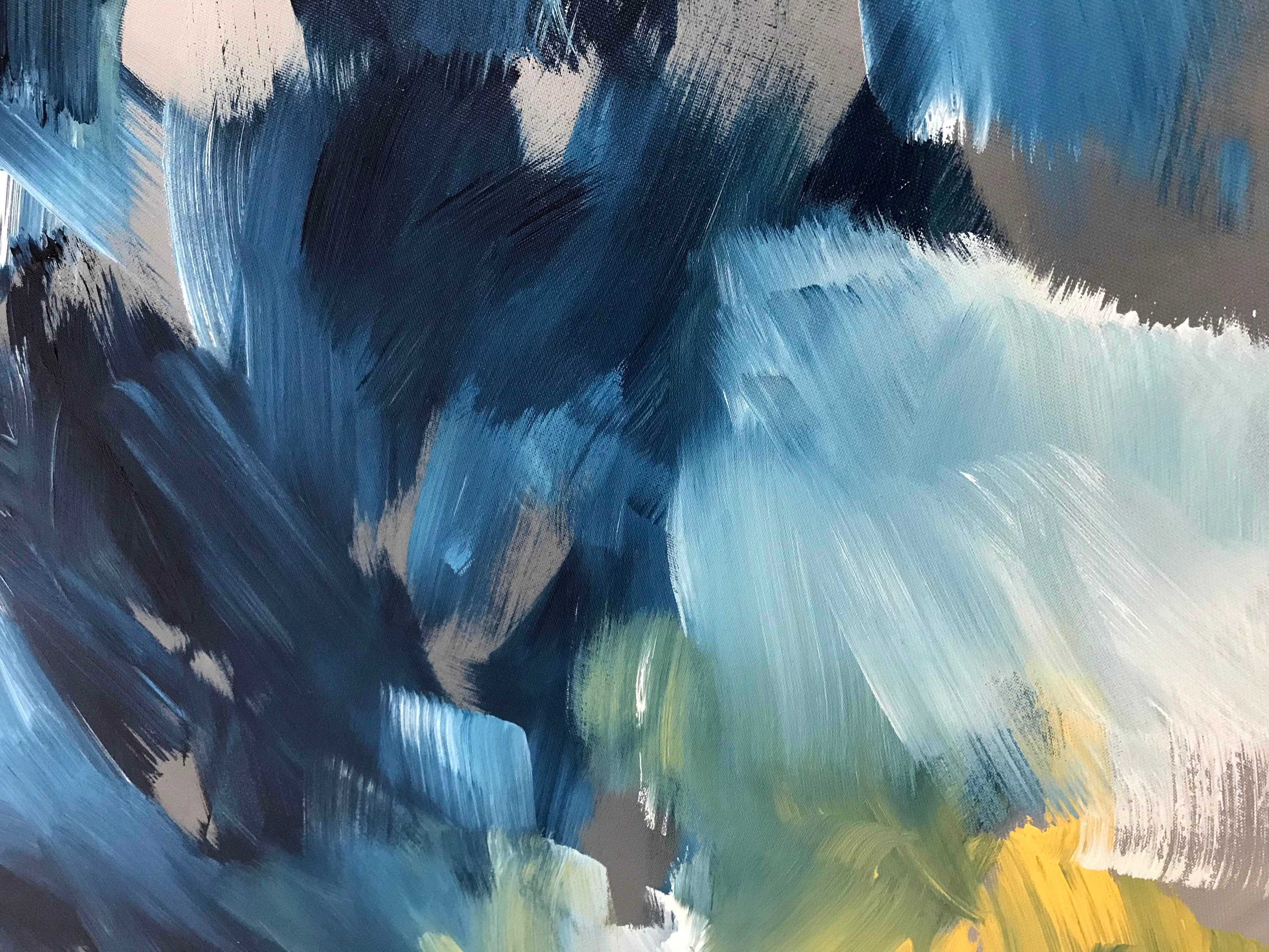 Turning Tide - 102x102 cm - Original Painting