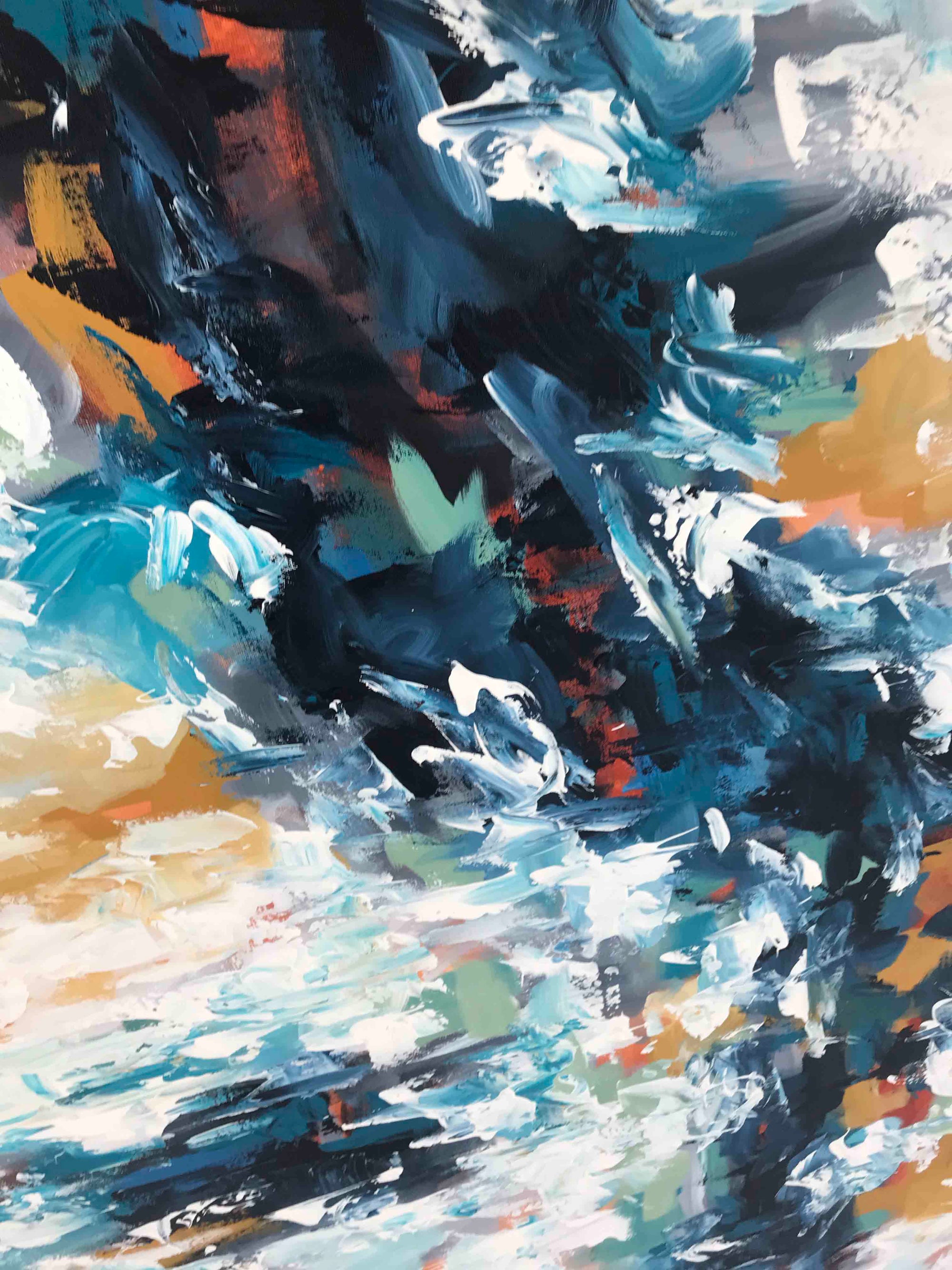 Where It All Began 2 - 152x90 cm - Original Painting
