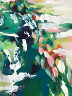 A Walk In The Forest - 92x49 cm - Original Painting-OmarObaid.com