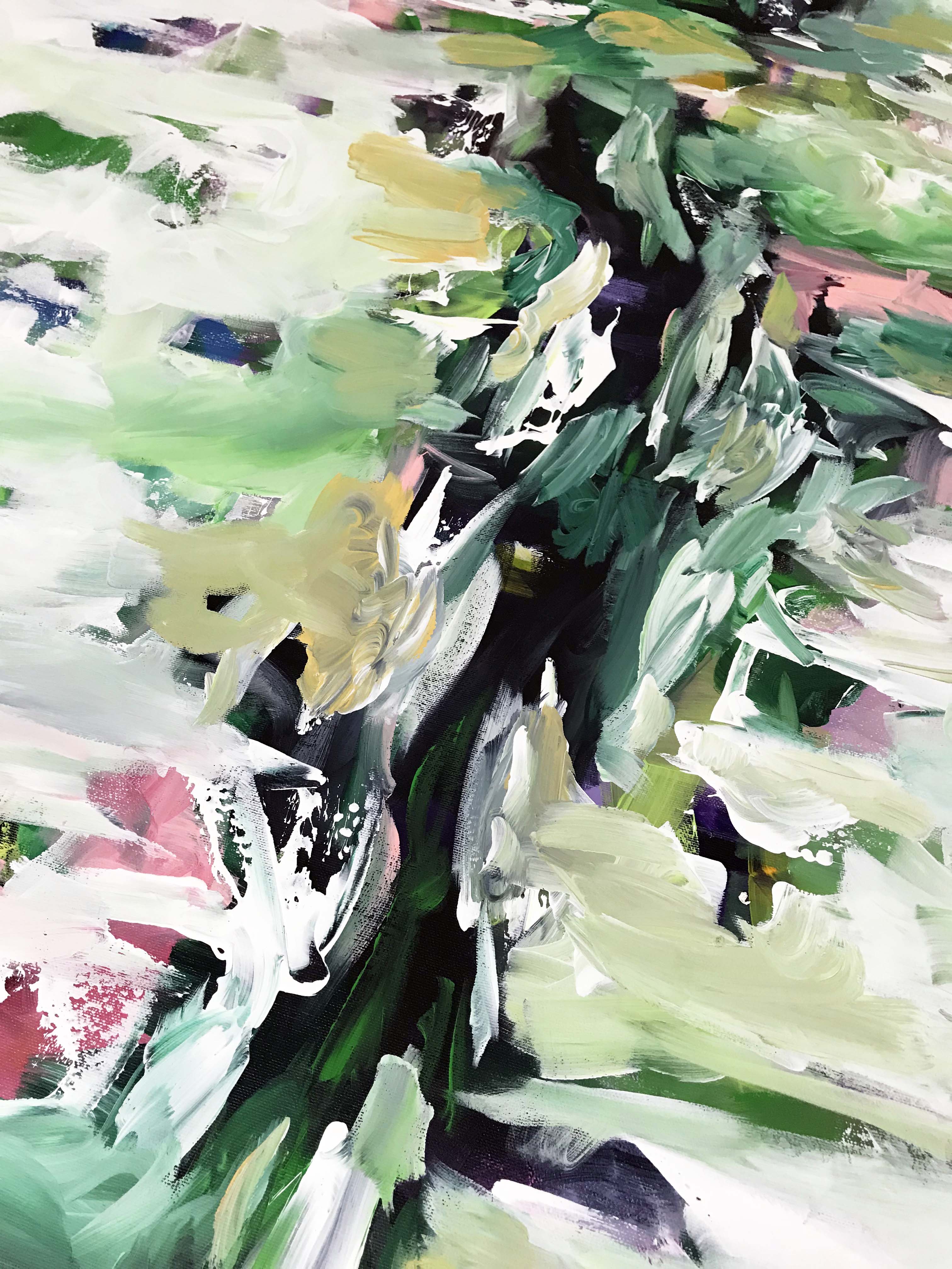 Persistence - 122x90 cm - Original Painting-OmarObaid.com