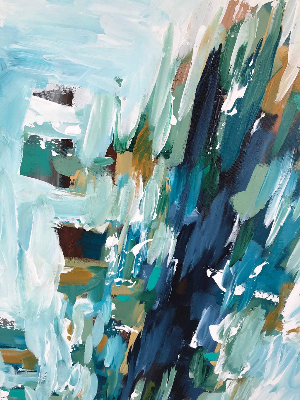 The Pond - 122x90 cm - Original Painting