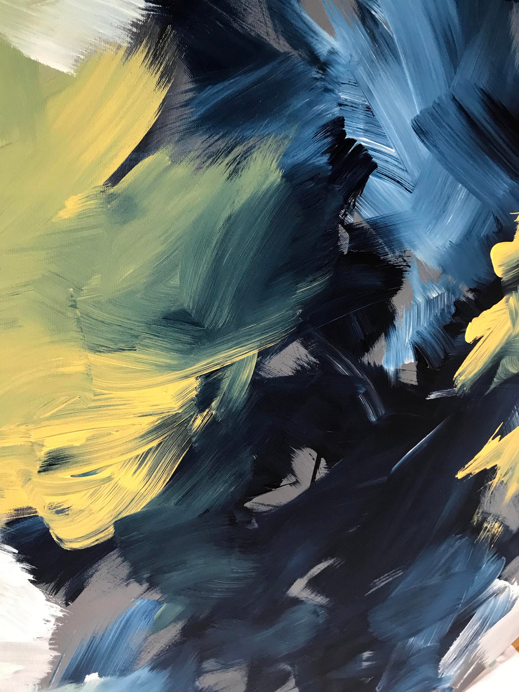 Turning Tide 2 - 102x102 cm - Original Painting