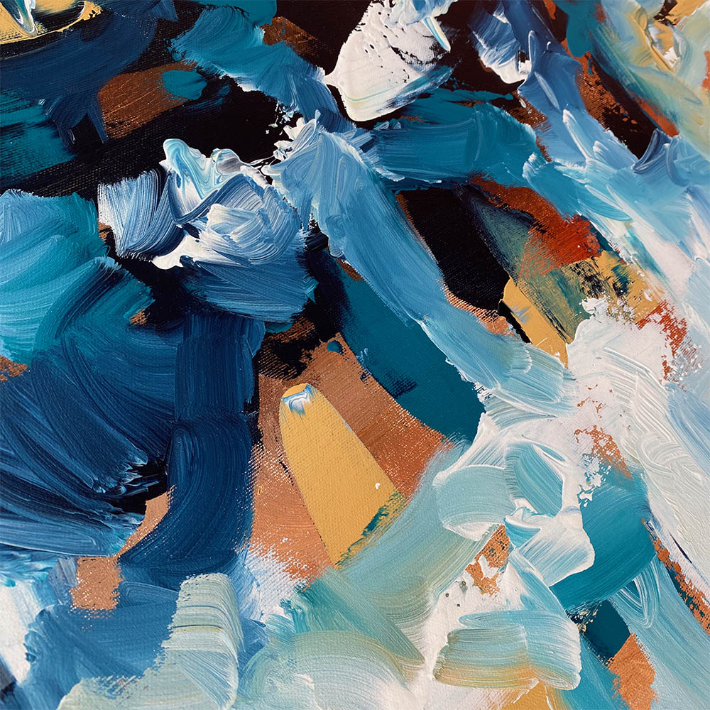 Start Again - 152x76 cm - Original Painting