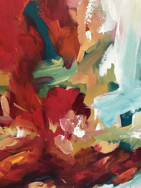 Inferno 2 - 122x76 cm - Original Painting