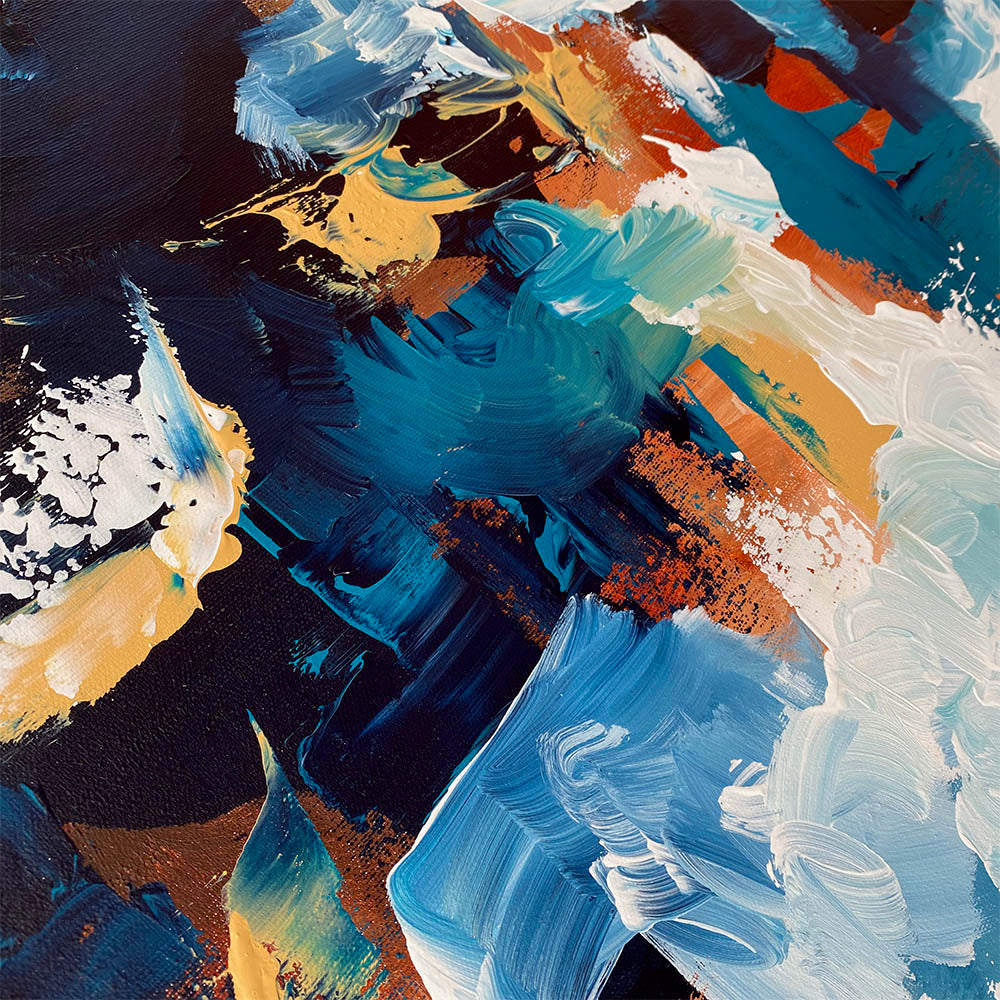 Shifting Tides - 152x76 cm - Original Painting